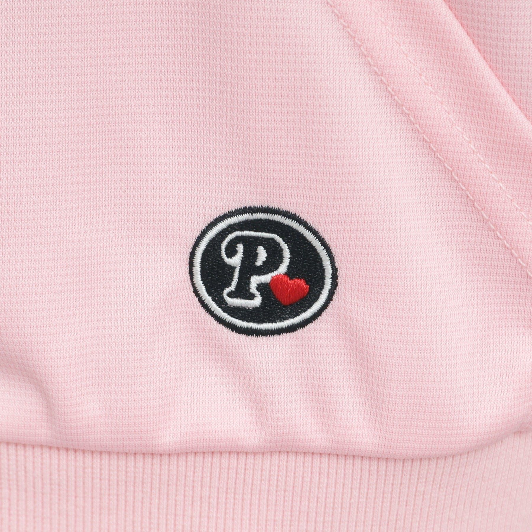 PINK-latte「5分袖トラックジャケット」|パーカー|