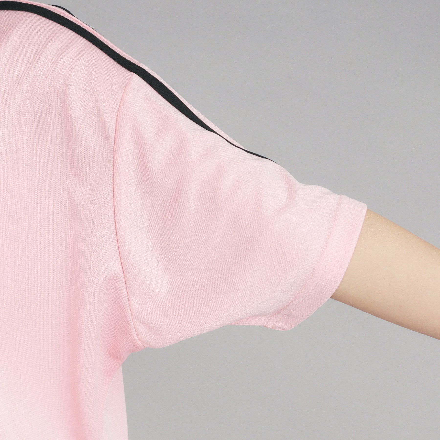 PINK-latte「5分袖トラックジャケット」|パーカー|