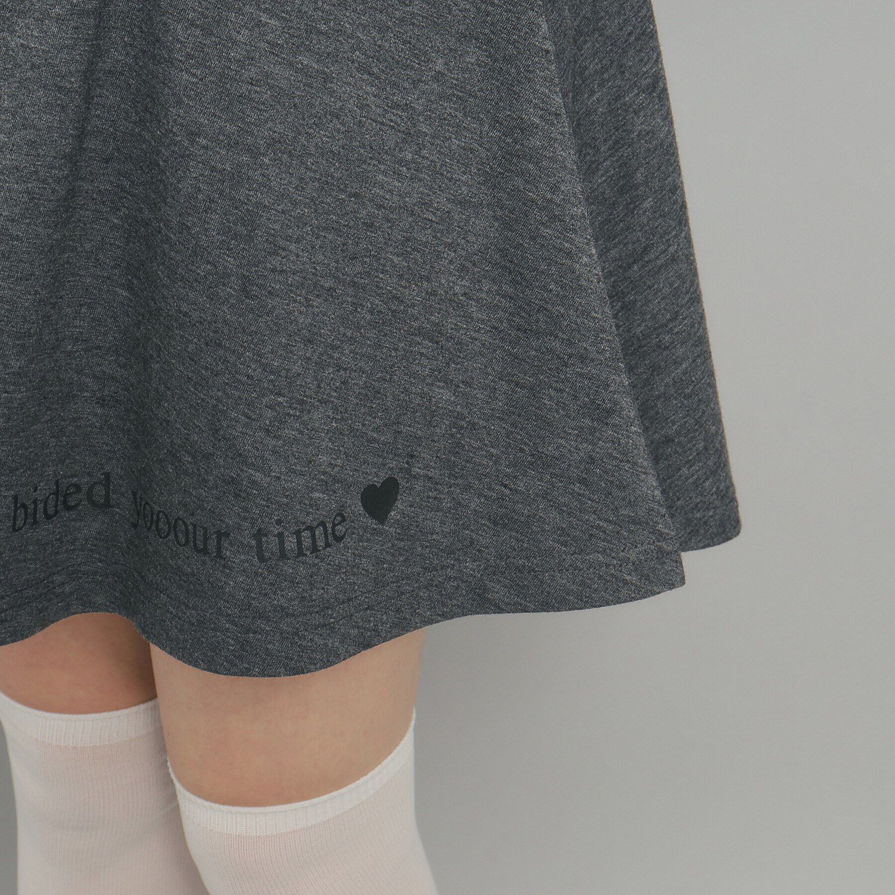 PINK-latte「【インナー付き】スウェット フレアスカート」|スカート|