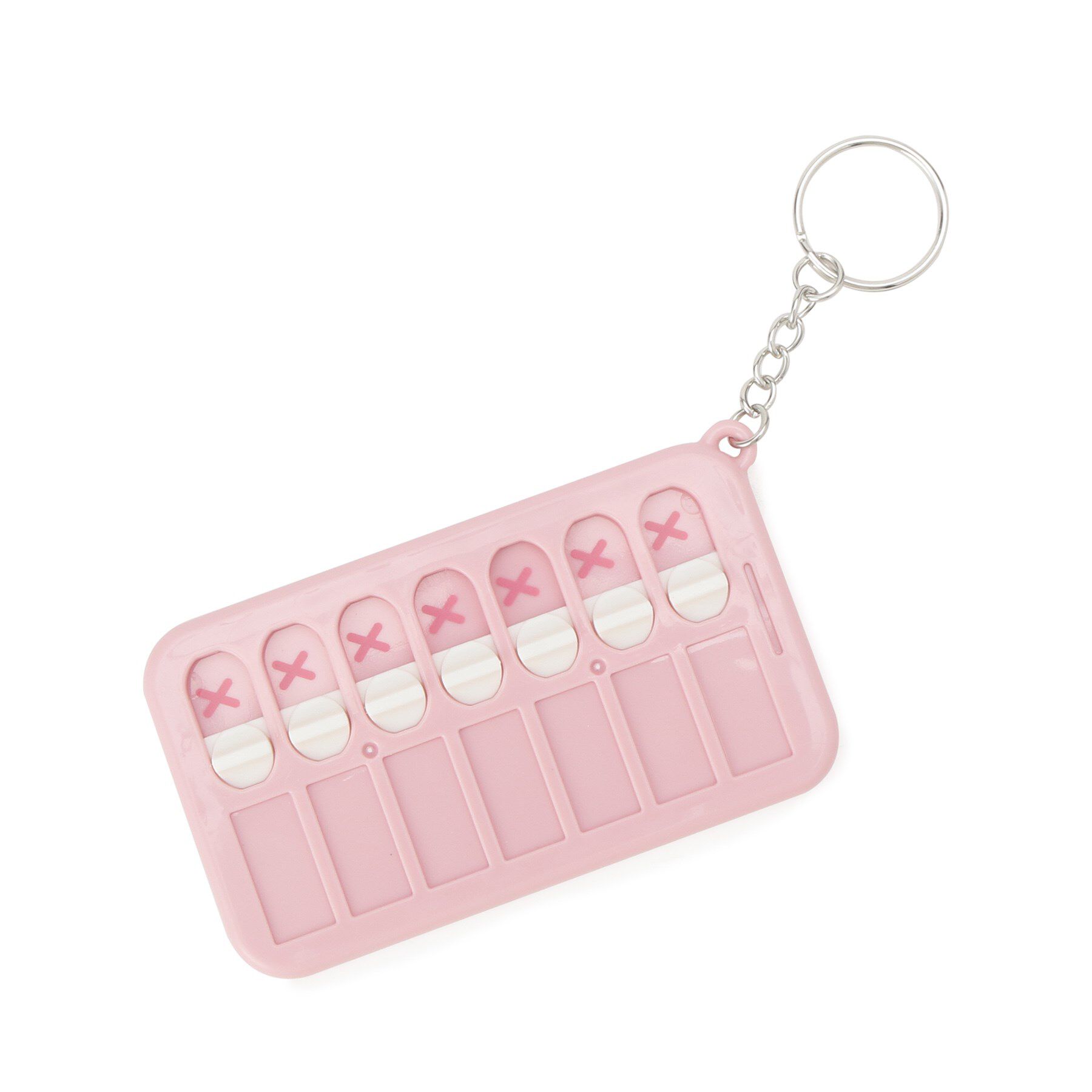 PINK-latte「チェッカーキーホルダー」|キーケース|ピンク(071)