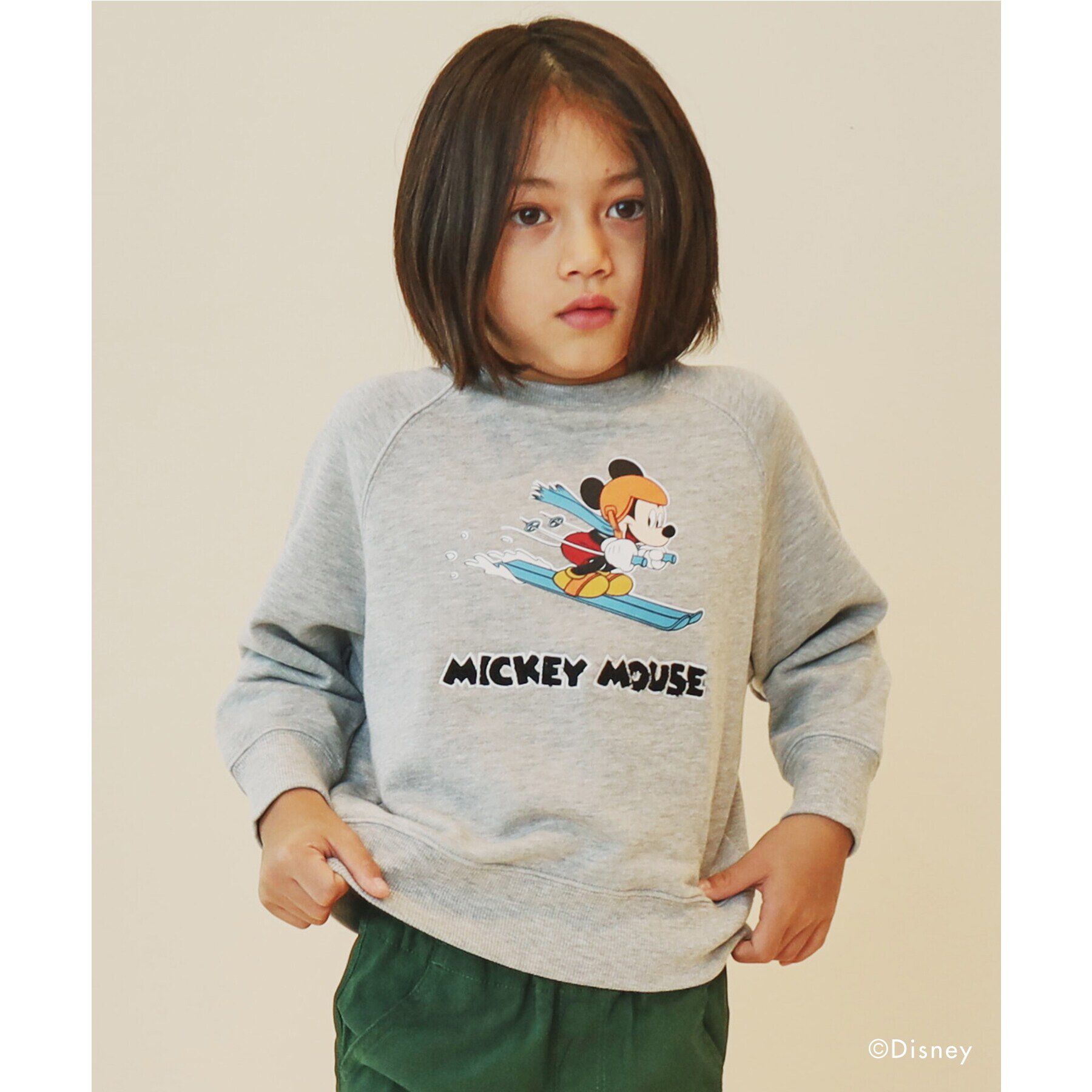 THE SHOP TK「Disney/【110-160】ラグランスリーブスウェット」|その他|