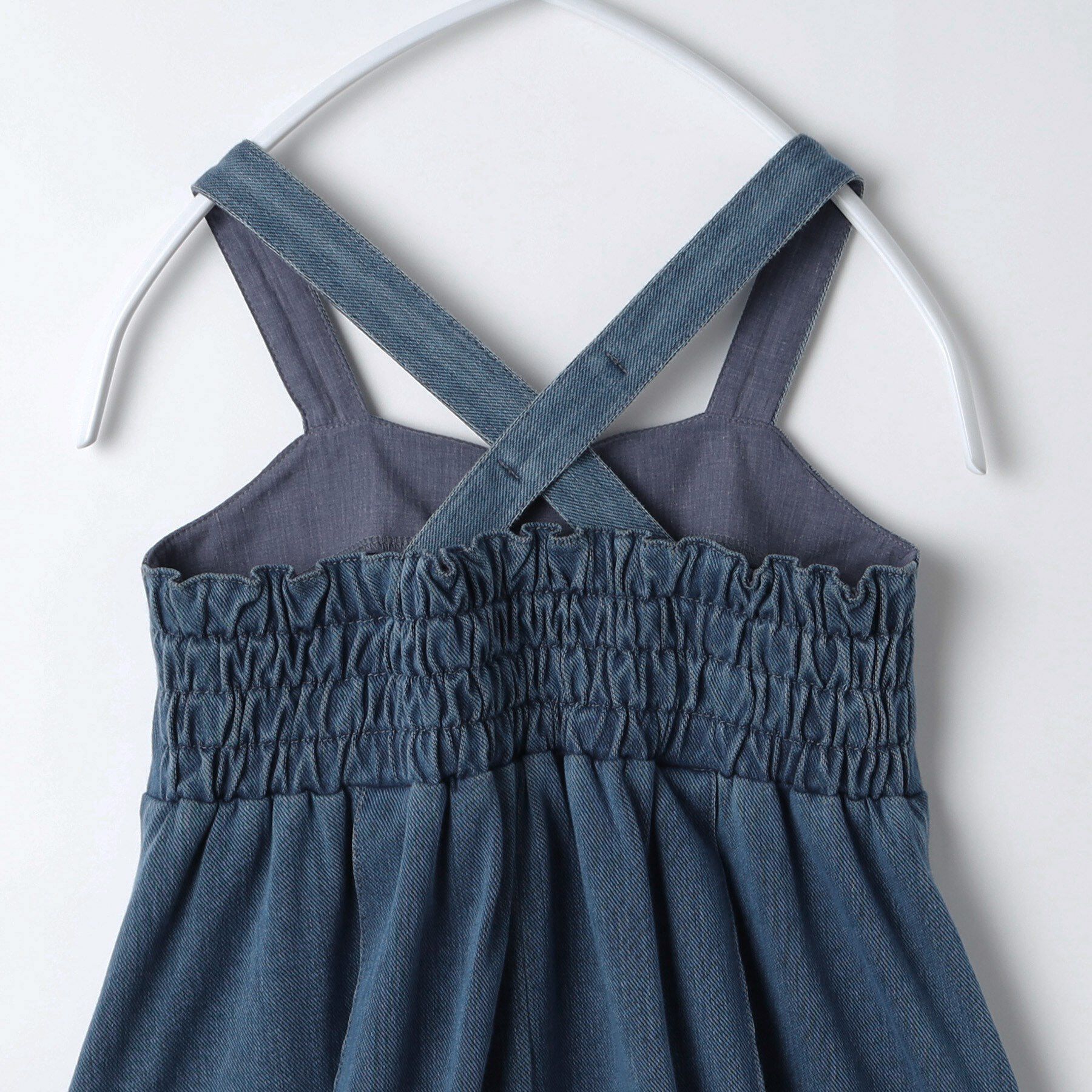 THE SHOP TK「【110－150】タックジャンスカ/ママとおそろい・洗濯機OK」|ワンピース|