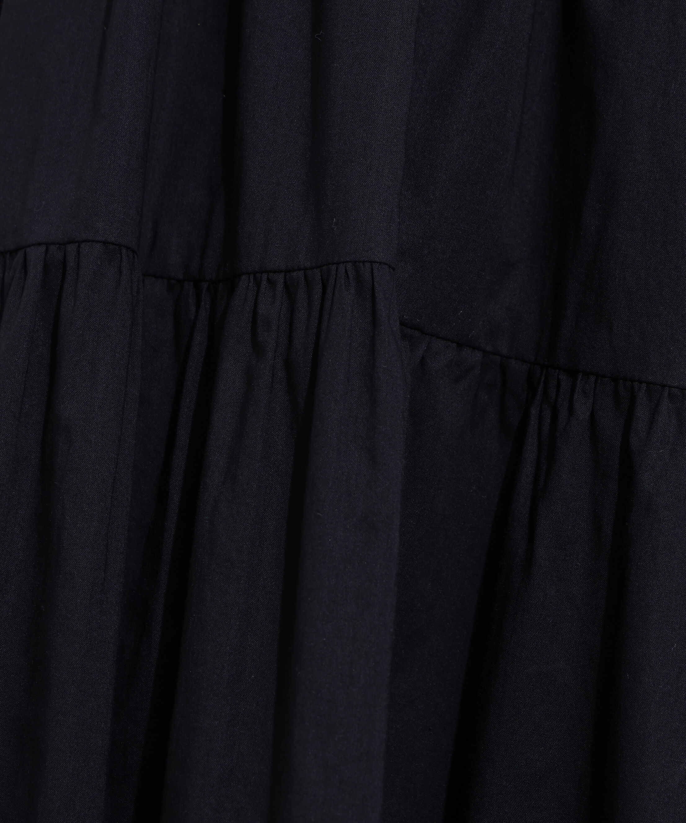  「コットンVネックティアードワンピース」|ワンピース|