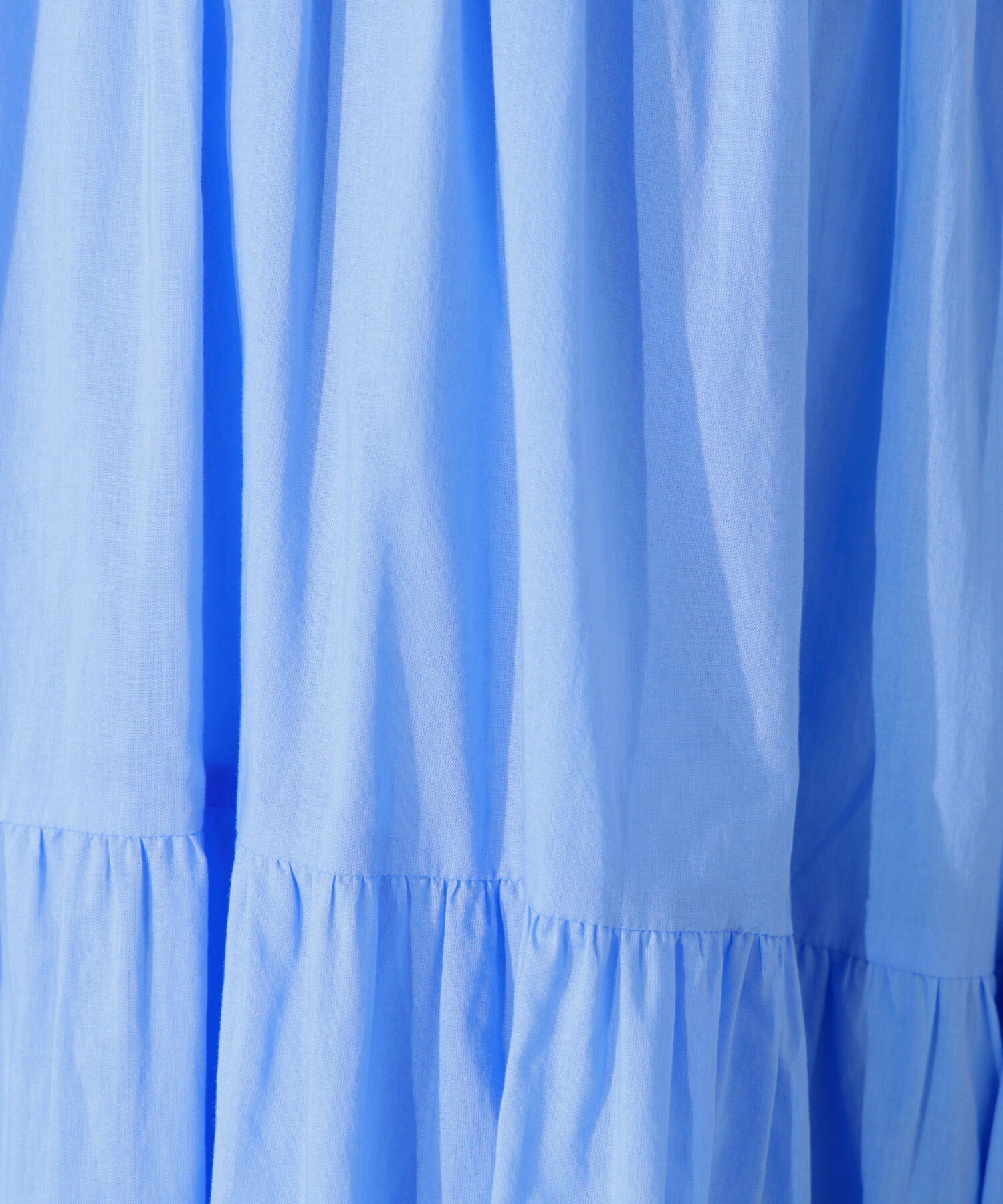  「コットンVネックティアードワンピース」|ワンピース|