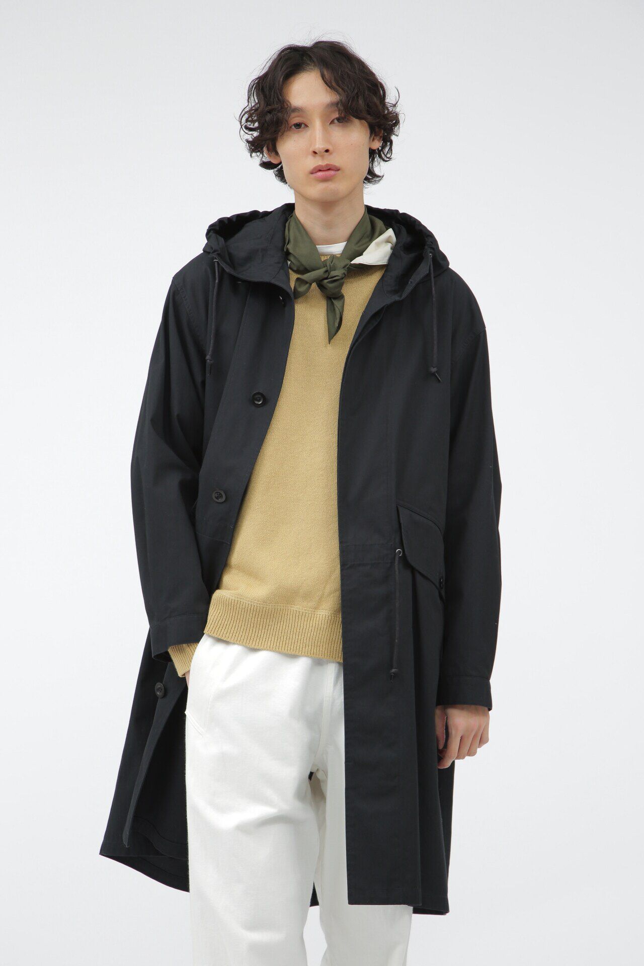 MHL.「COMPACT COTTON TWILL」|その他|NAVY