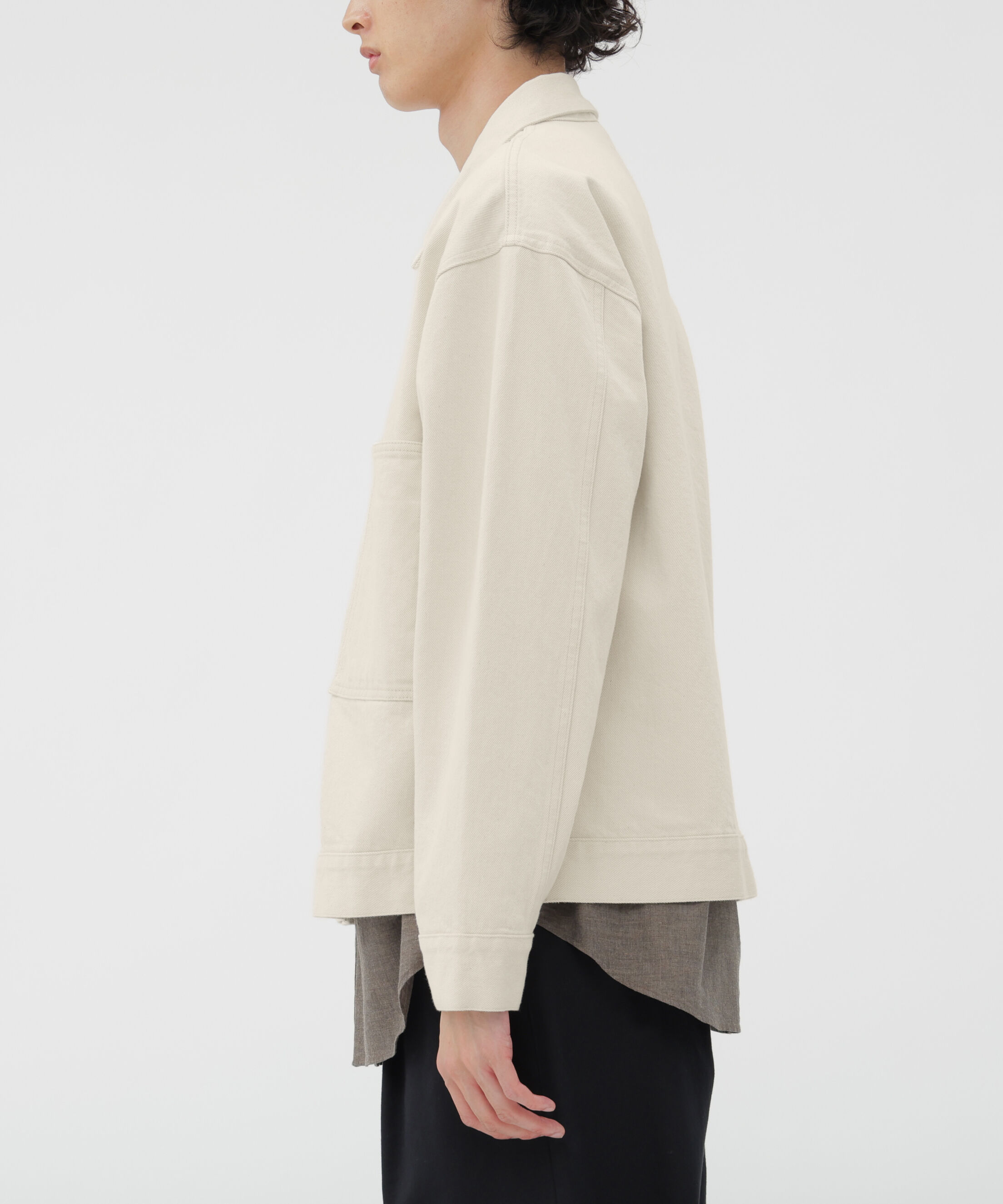 MHL.「CANTON NATURAL DENIM BLOUSON」|ブルゾン・スタジャン|