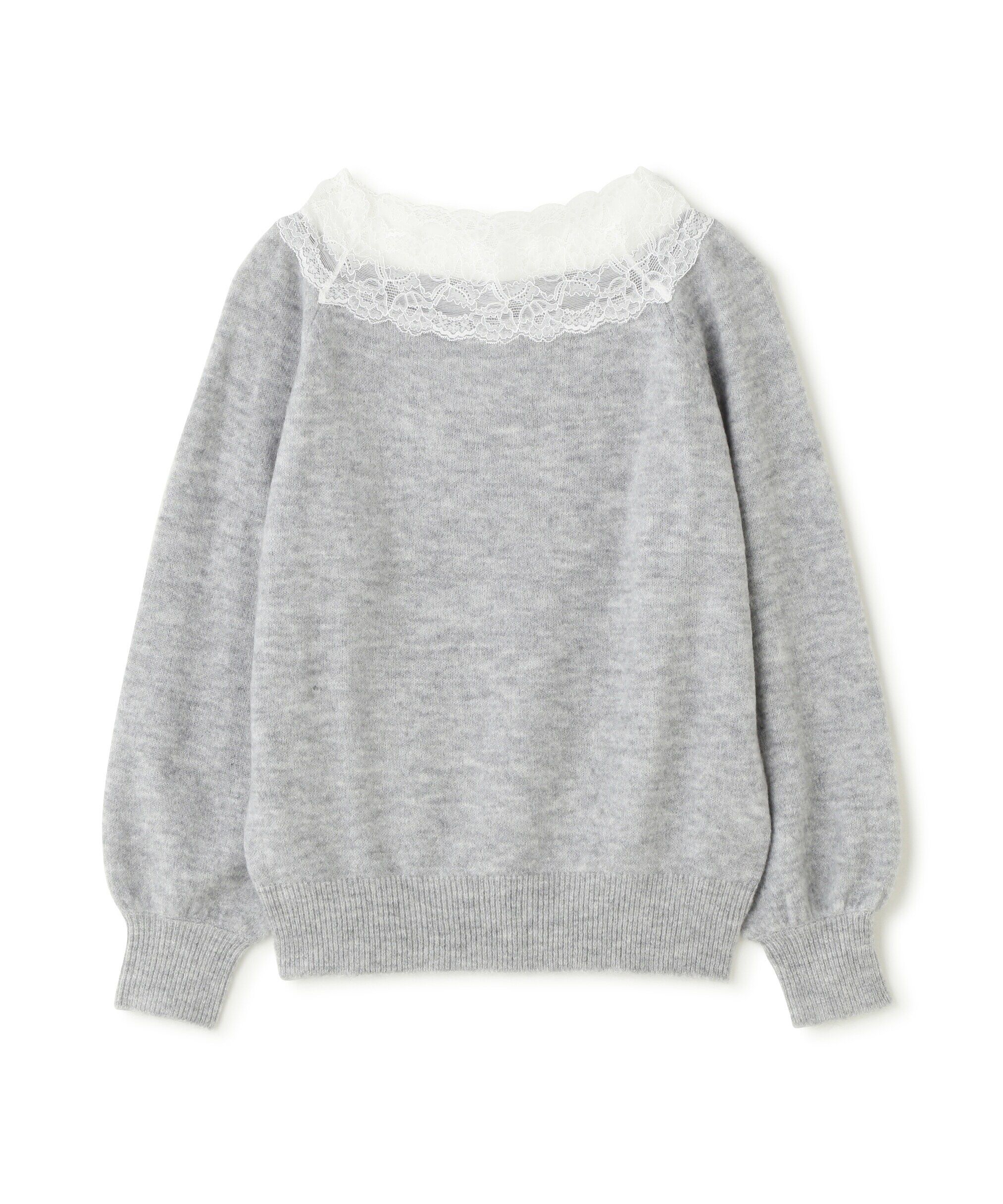  「レーストリミングニット　24AW」|ニット・セーター|