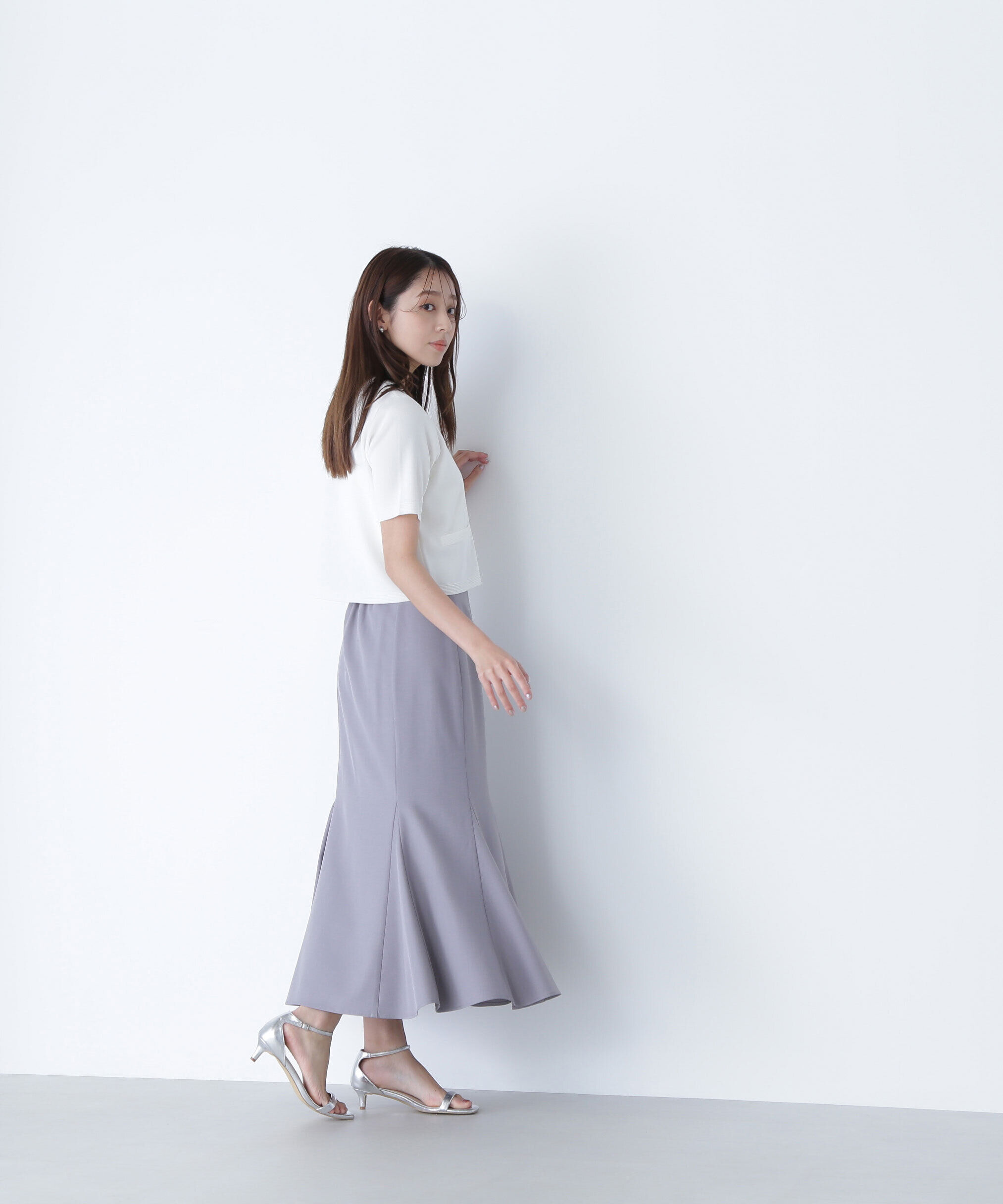  「ベルテッドマーメイドスカート」|スカート|