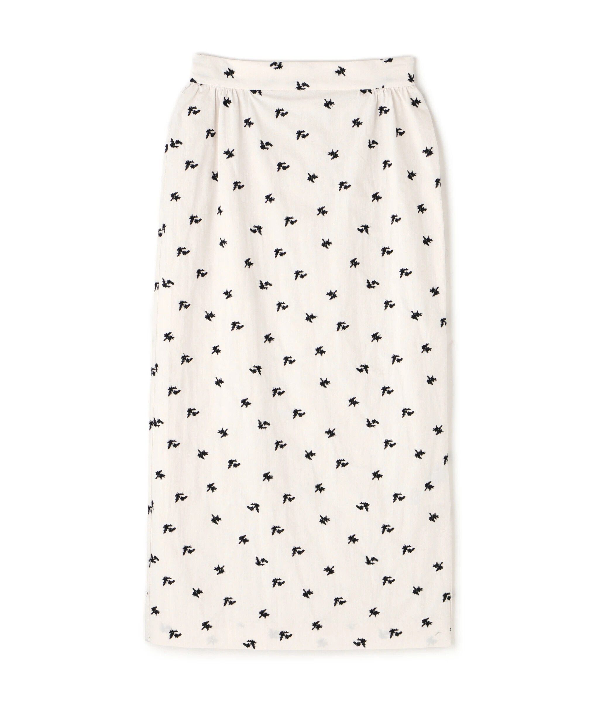  「エンブロイダリーシリーズ ナロースカート」|スカート|