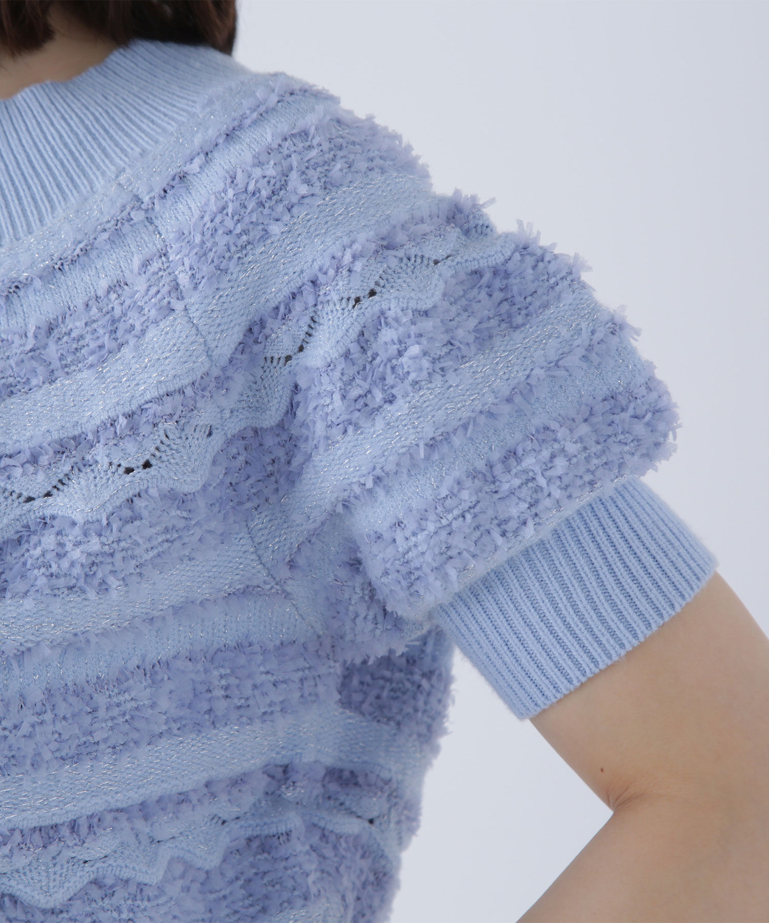  「柄編みドルマンニット」|ニット・セーター|