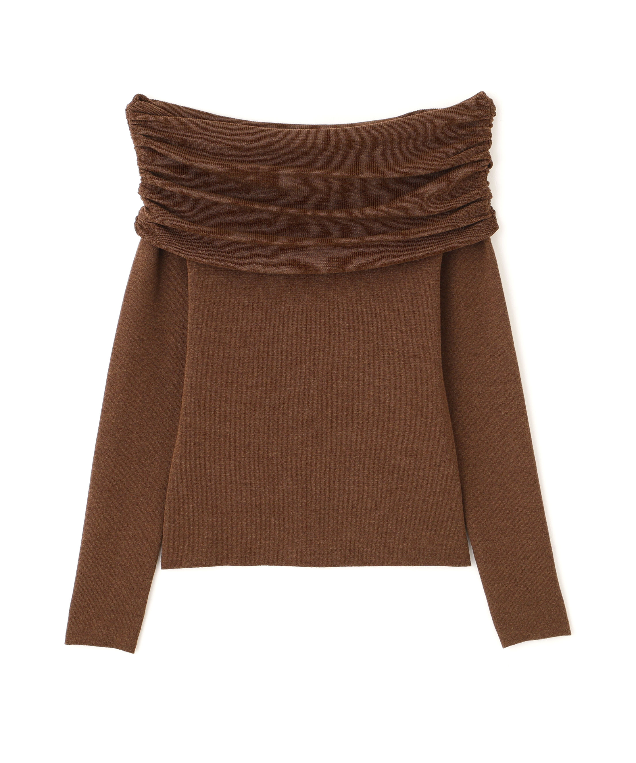  「オフショルコンパクトニット」|ニット・セーター|