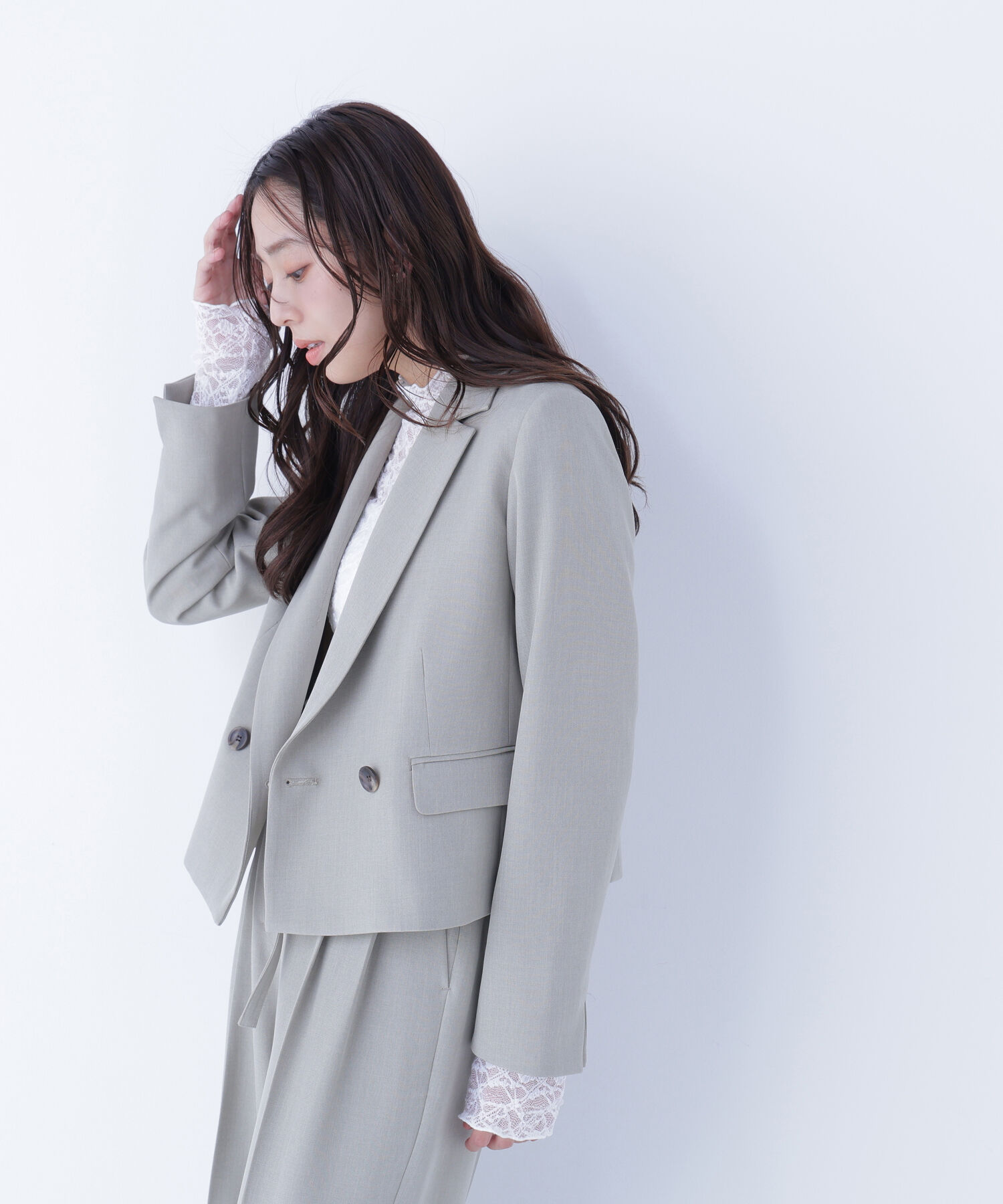  「クラッシー SETUP ショート丈ジャケット」|その他|クリームカー