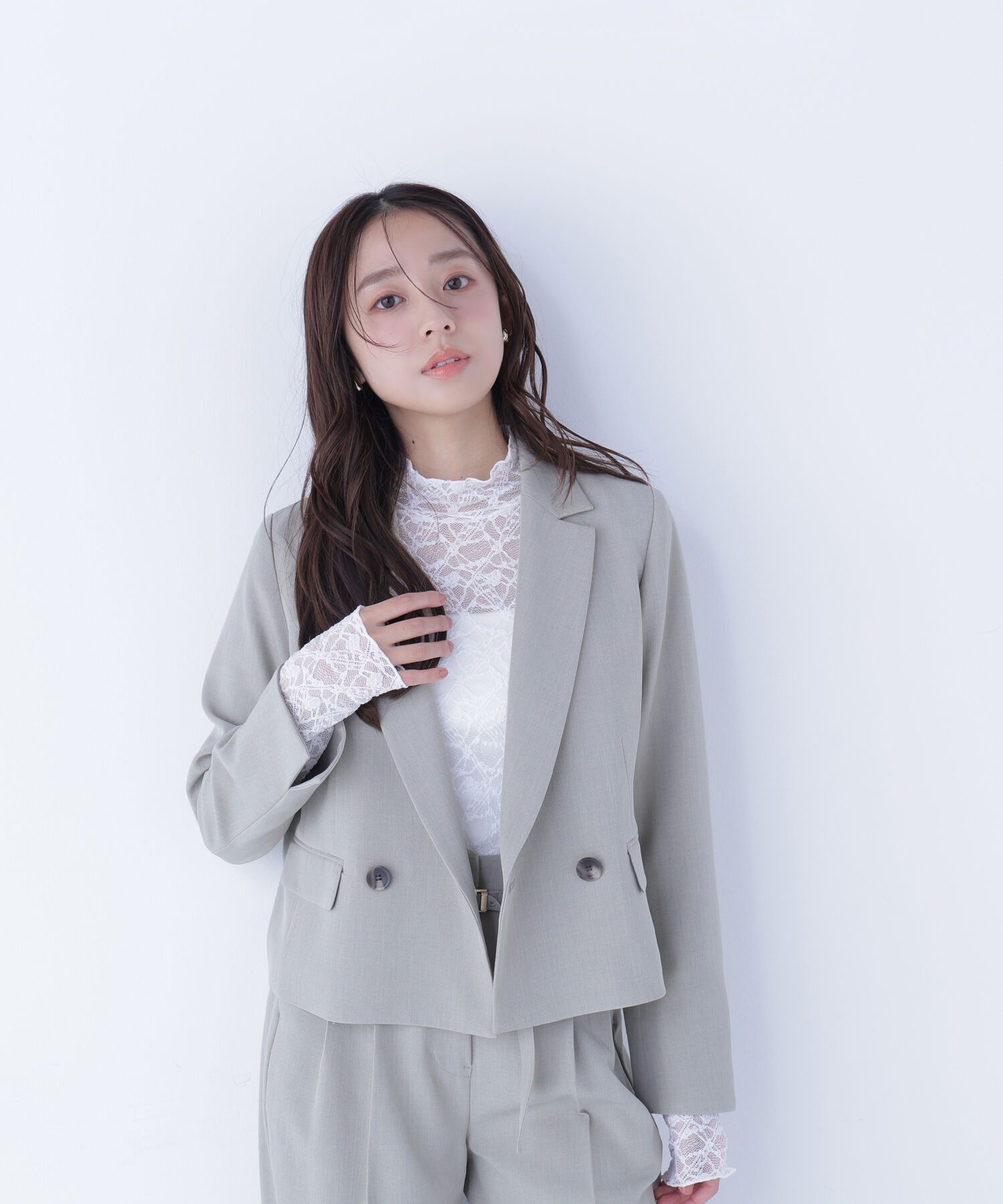  「クラッシー SETUP ショート丈ジャケット」|その他|