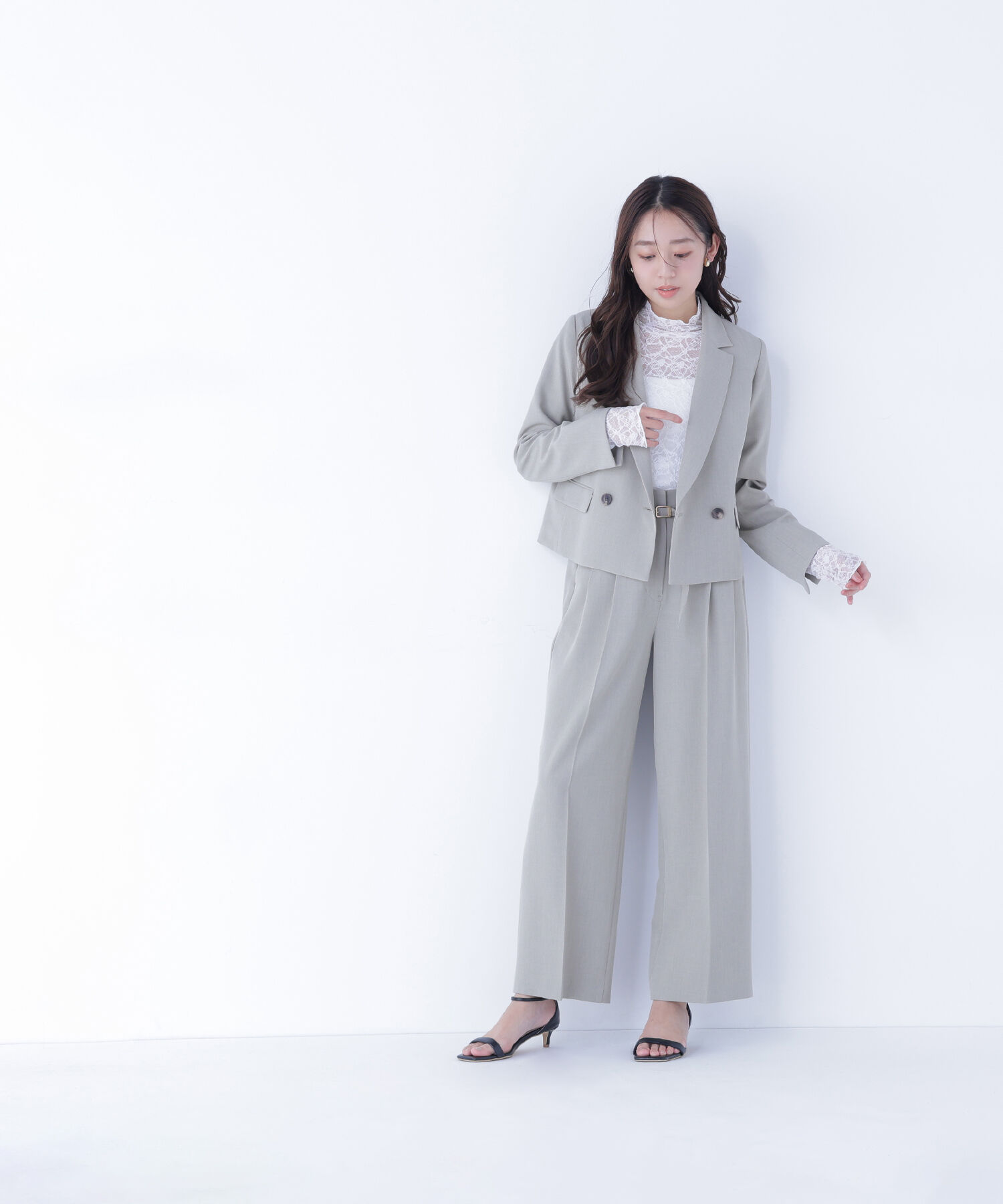  「クラッシー SETUP ショート丈ジャケット」|その他|