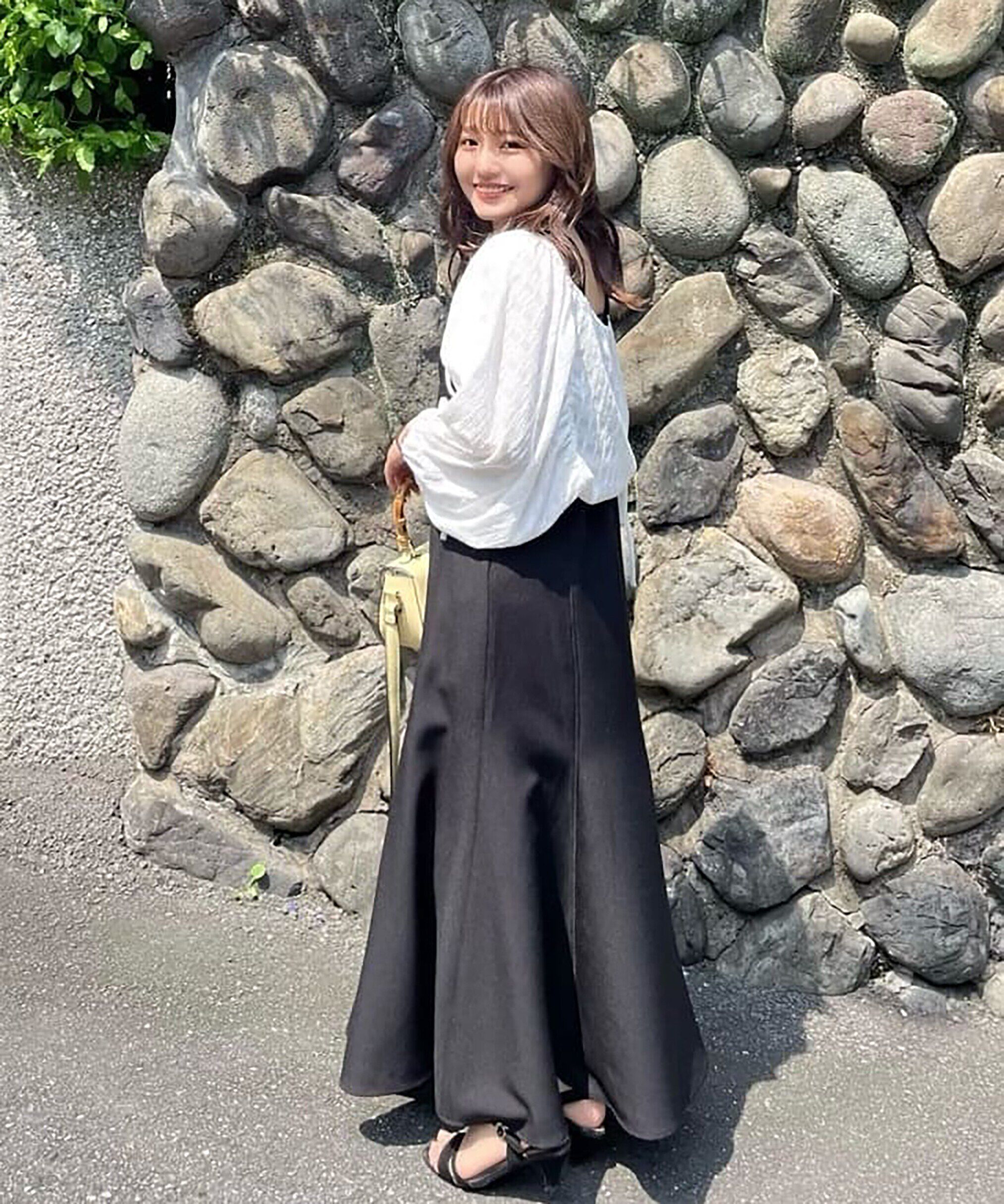  「トップレイヤードキャミマーメイドワンピース」|ワンピース|