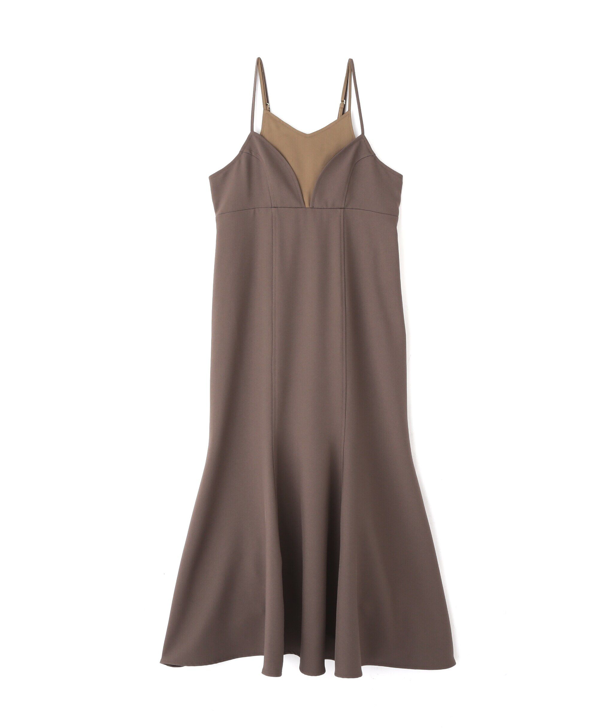  「トップレイヤードキャミマーメイドワンピース」|ワンピース|