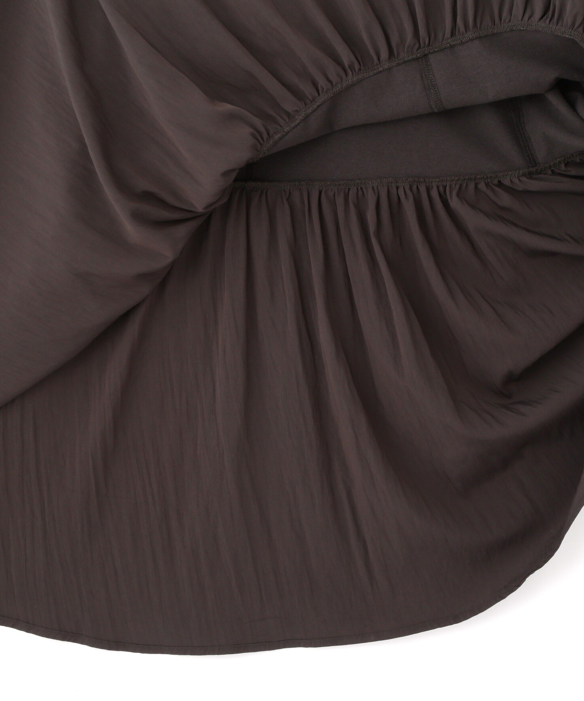  「布帛ドッキングフレンチスリーブカットワンピース」|ワンピース|