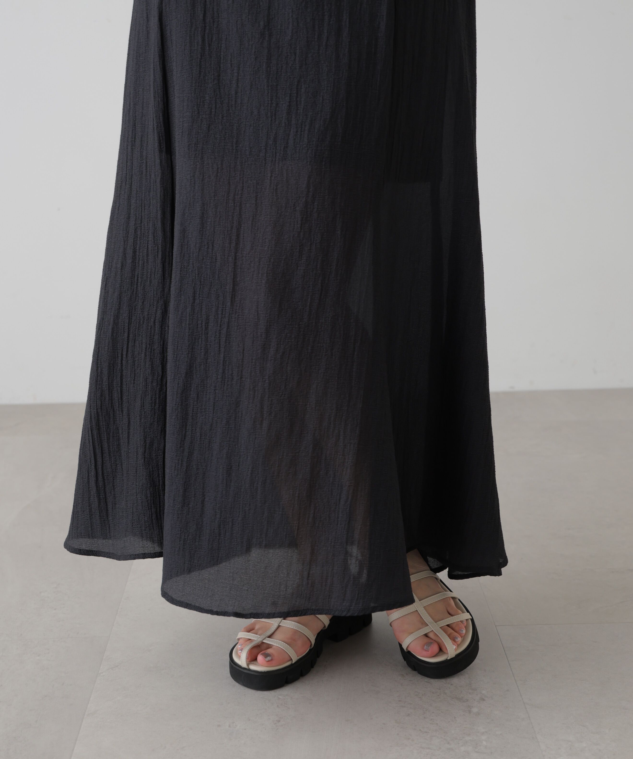  「シアー2wayマーメイドスカート」|スカート|