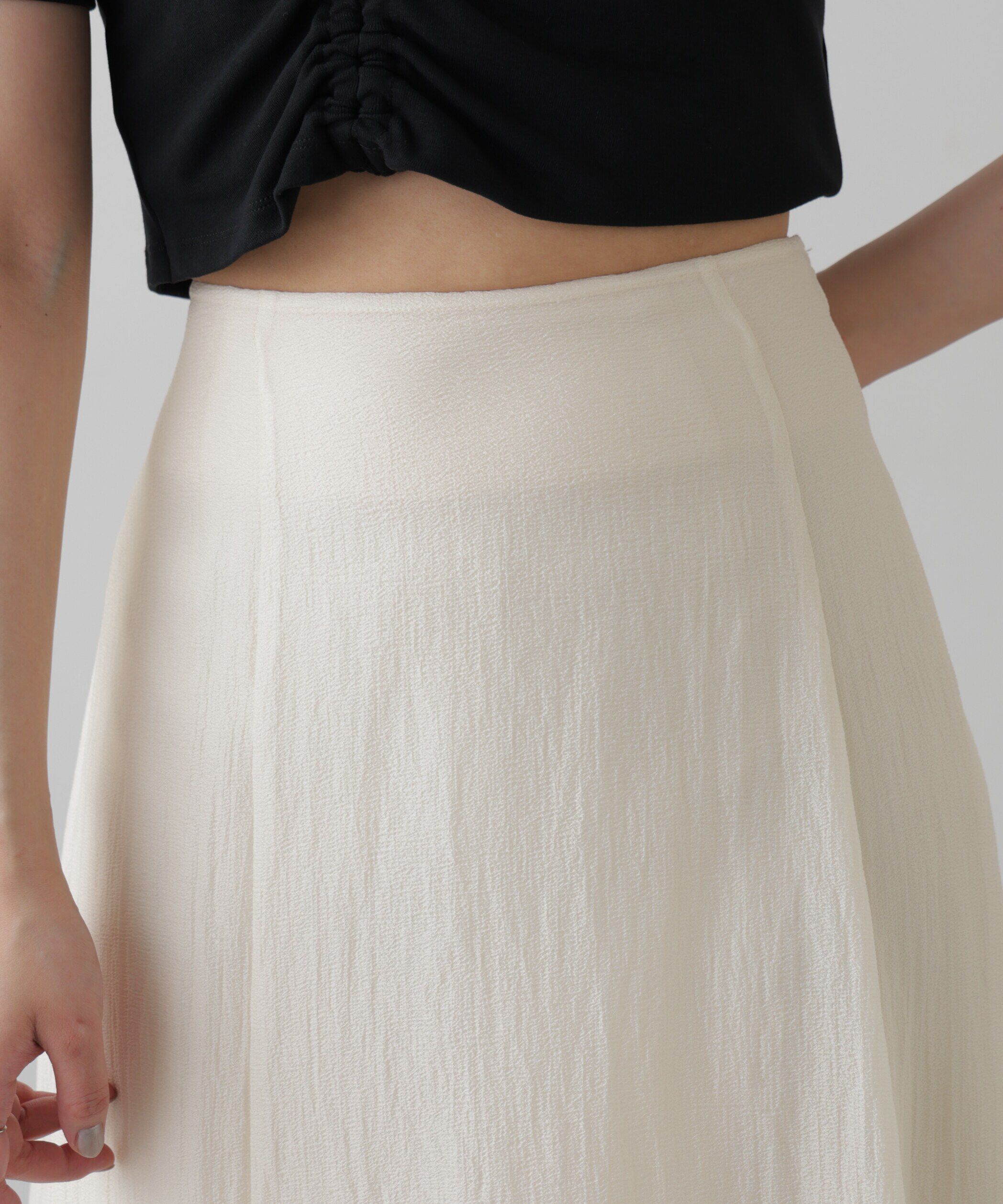  「シアー2wayマーメイドスカート」|スカート|