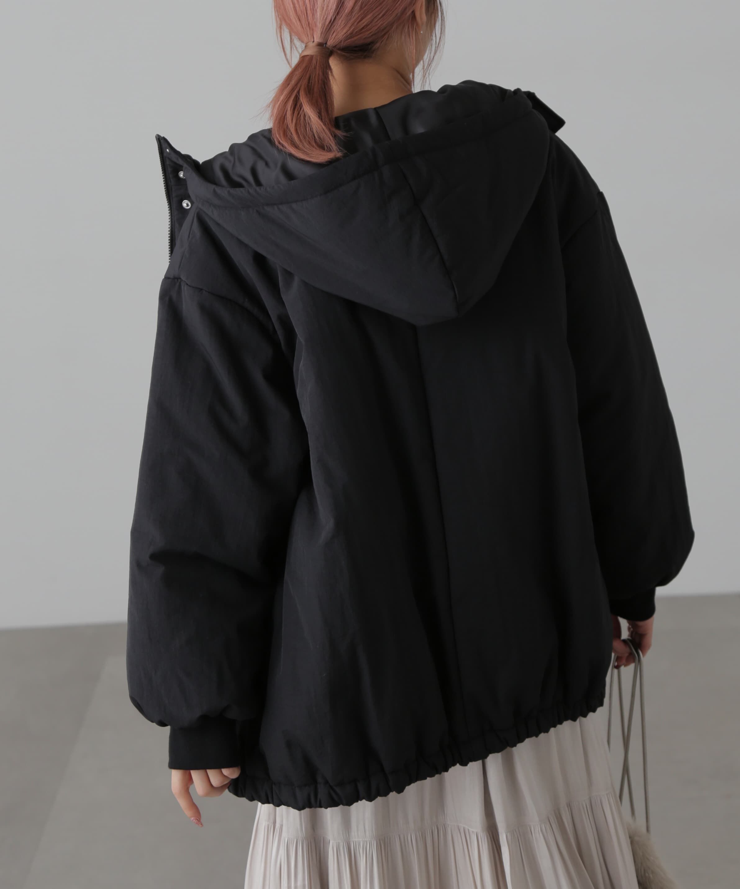  「ミドル丈中綿ブルゾン」|ブルゾン・スタジャン|