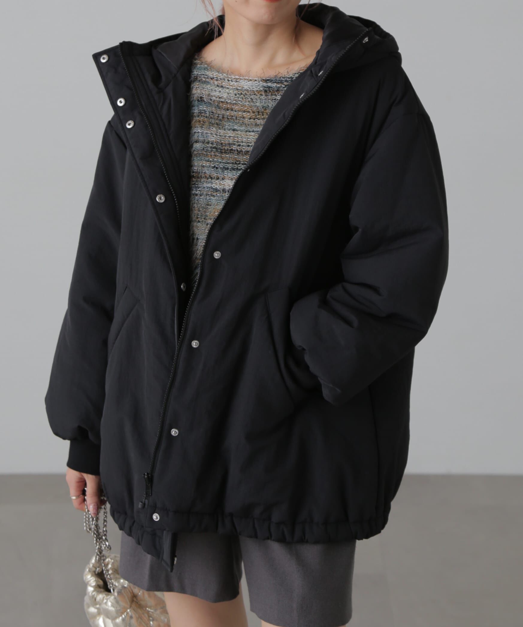  「ミドル丈中綿ブルゾン」|ブルゾン・スタジャン|