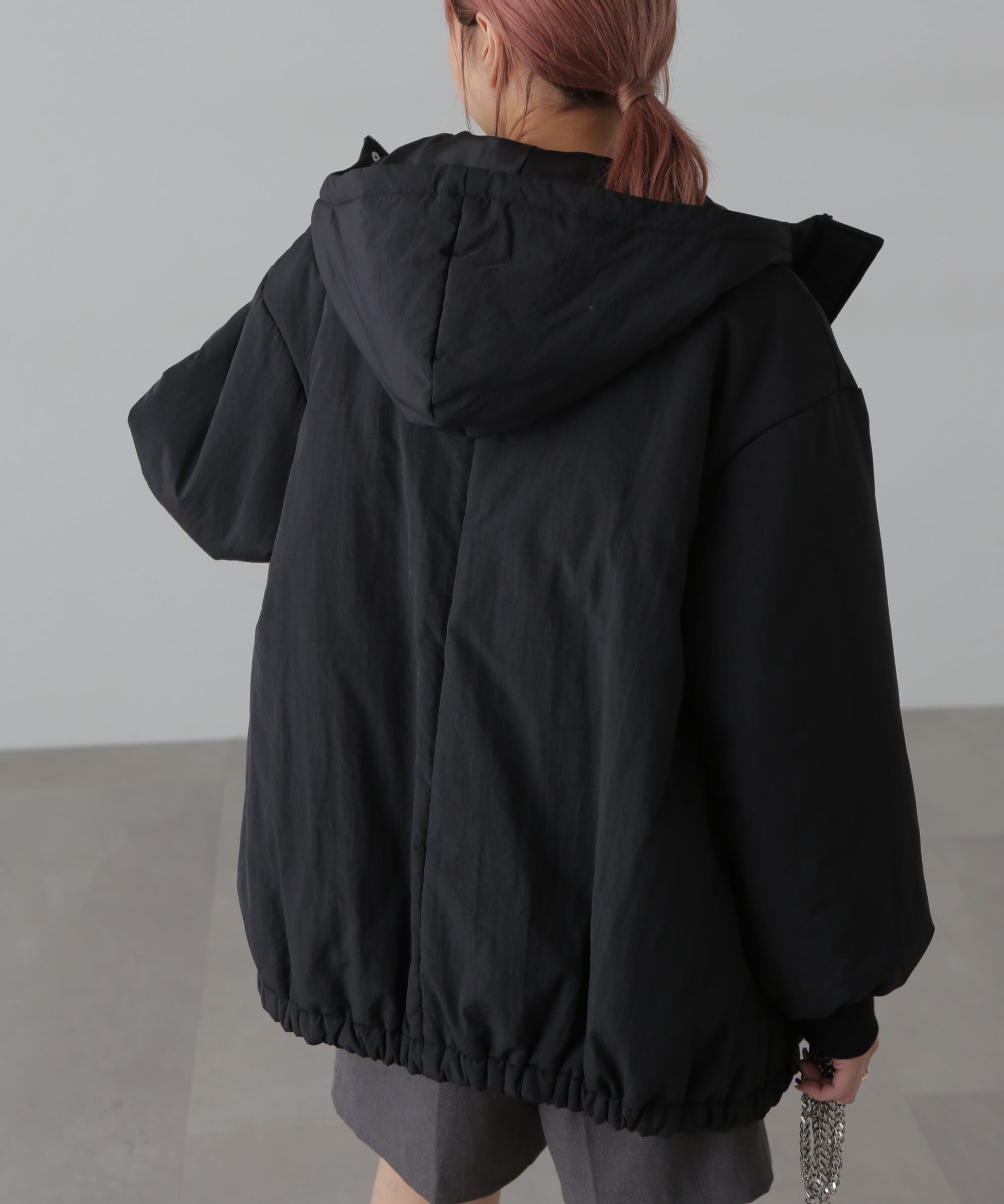  「ミドル丈中綿ブルゾン」|ブルゾン・スタジャン|