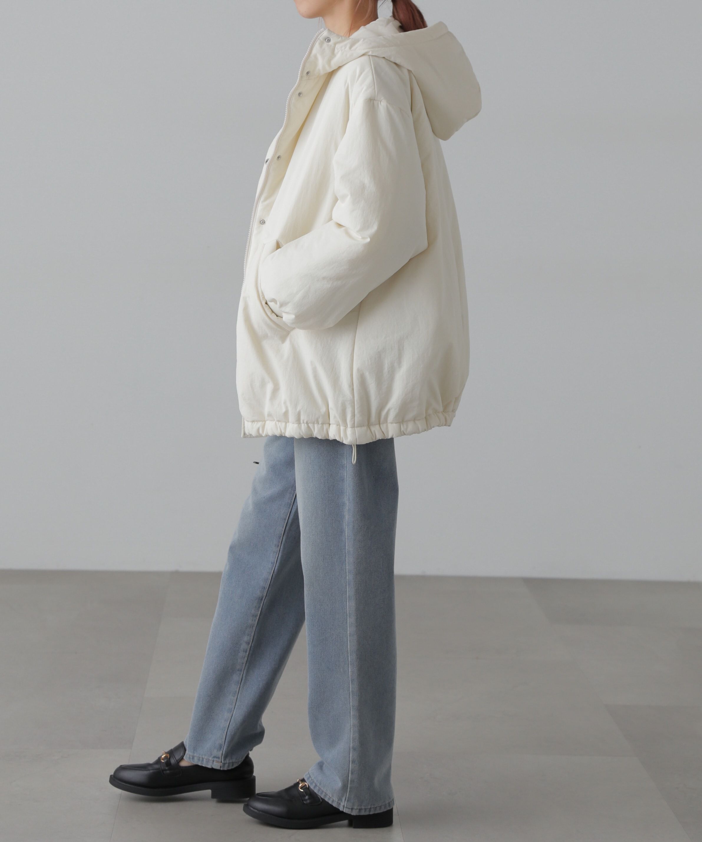  「ミドル丈中綿ブルゾン」|ブルゾン・スタジャン|