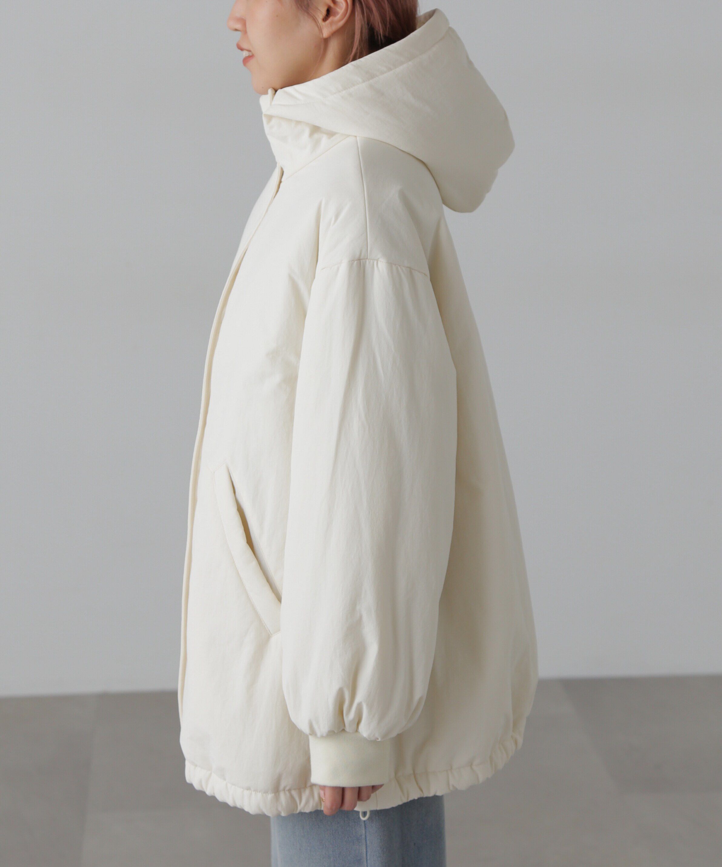  「ミドル丈中綿ブルゾン」|ブルゾン・スタジャン|