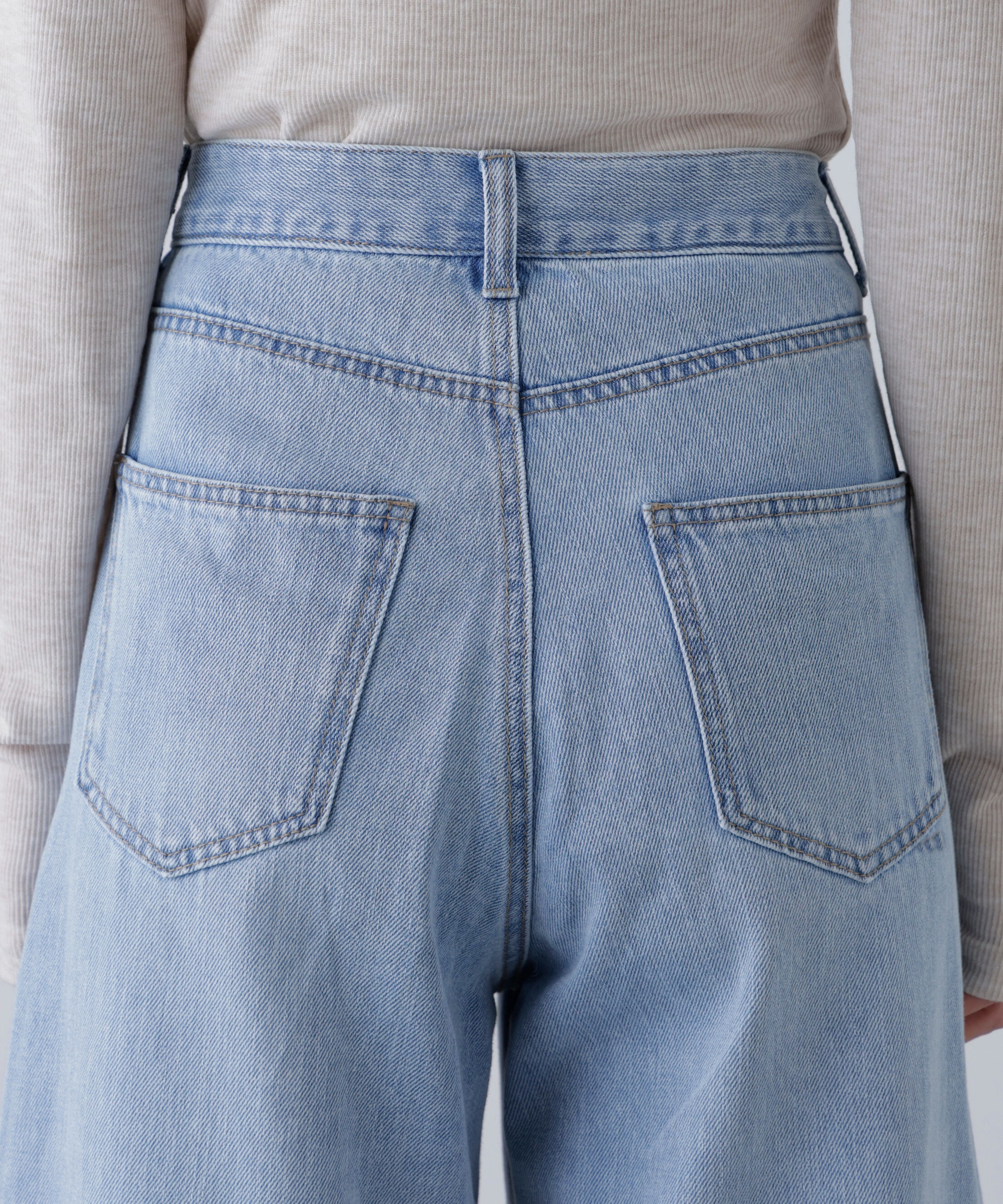  「甘織ワイドデニムパンツ」|その他|