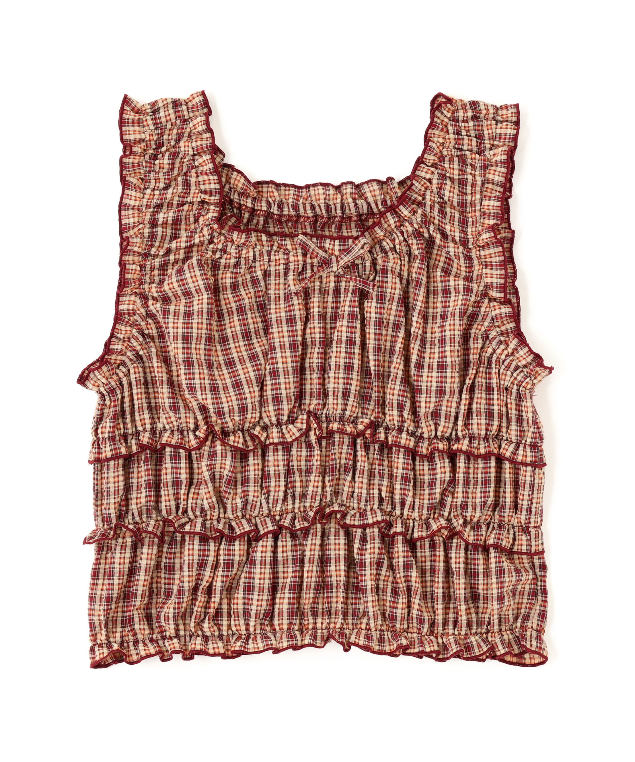  「シャーリングタンクトップブラウス」|シャツ・ブラウス|