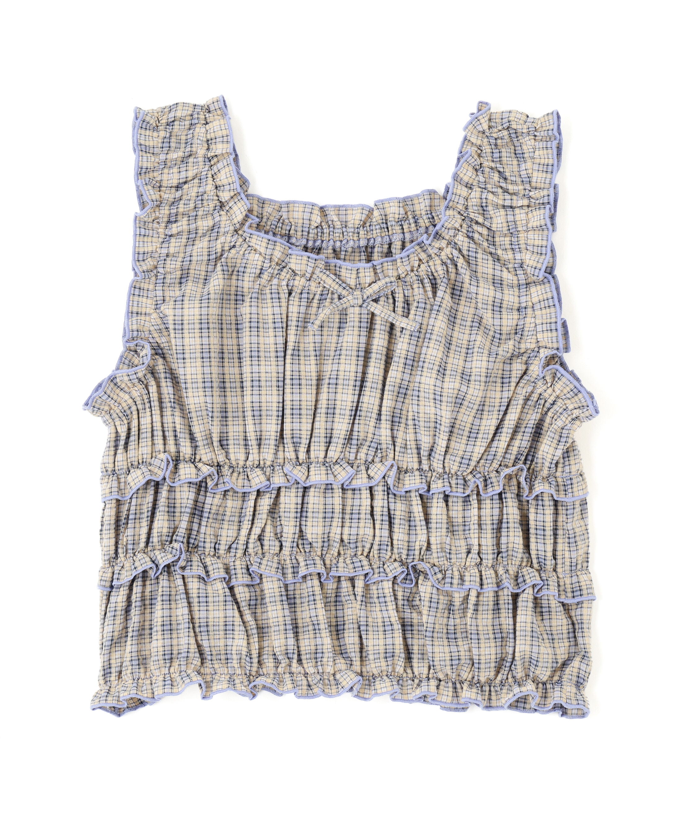  「シャーリングタンクトップブラウス」|シャツ・ブラウス|