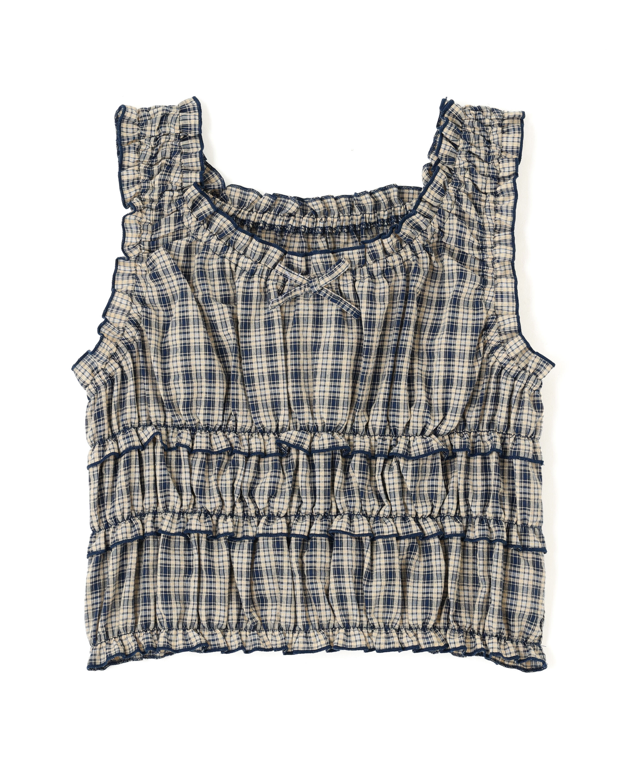  「シャーリングタンクトップブラウス」|シャツ・ブラウス|