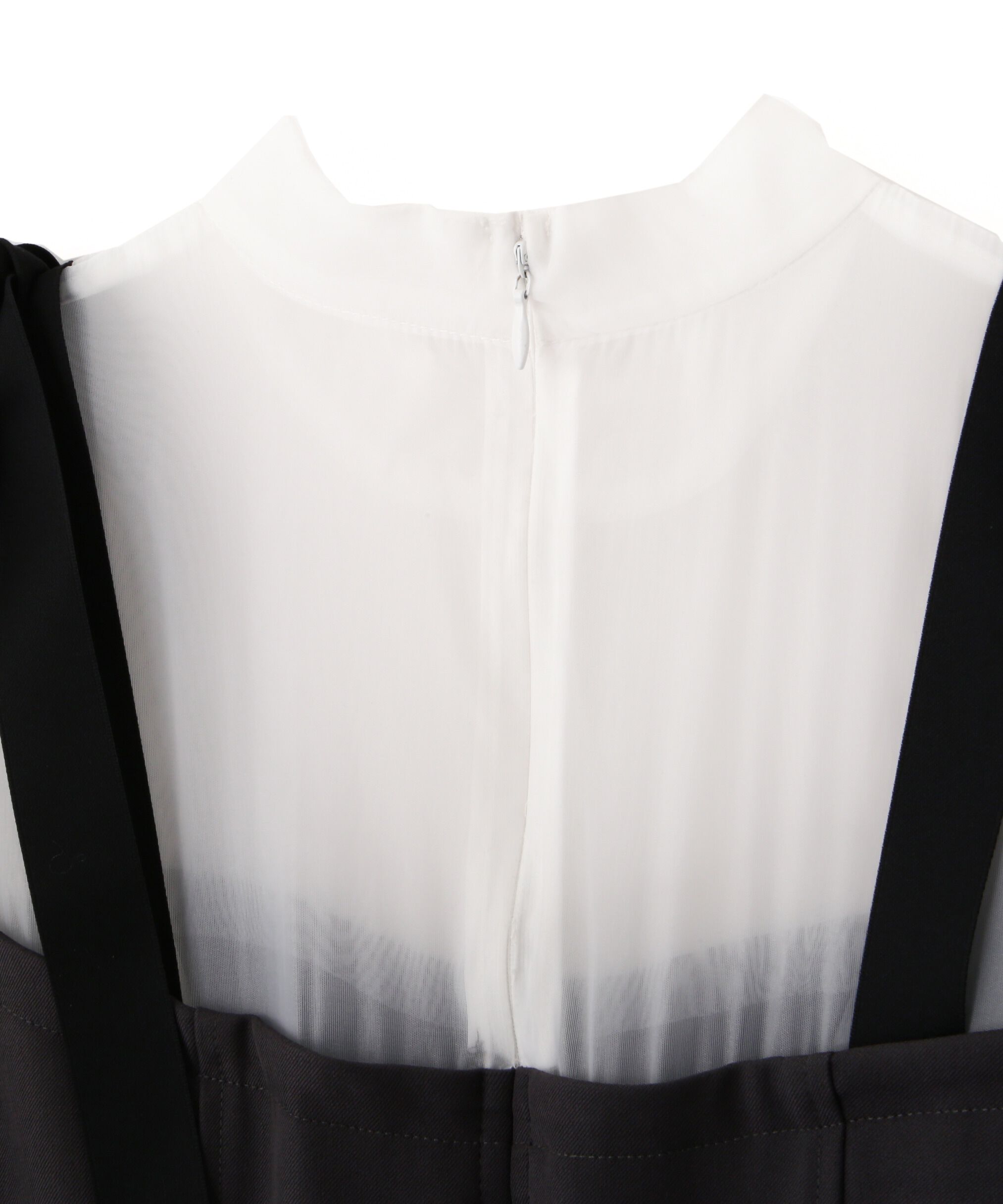  「肩リボンドッキングサロペット」|ワンピース|