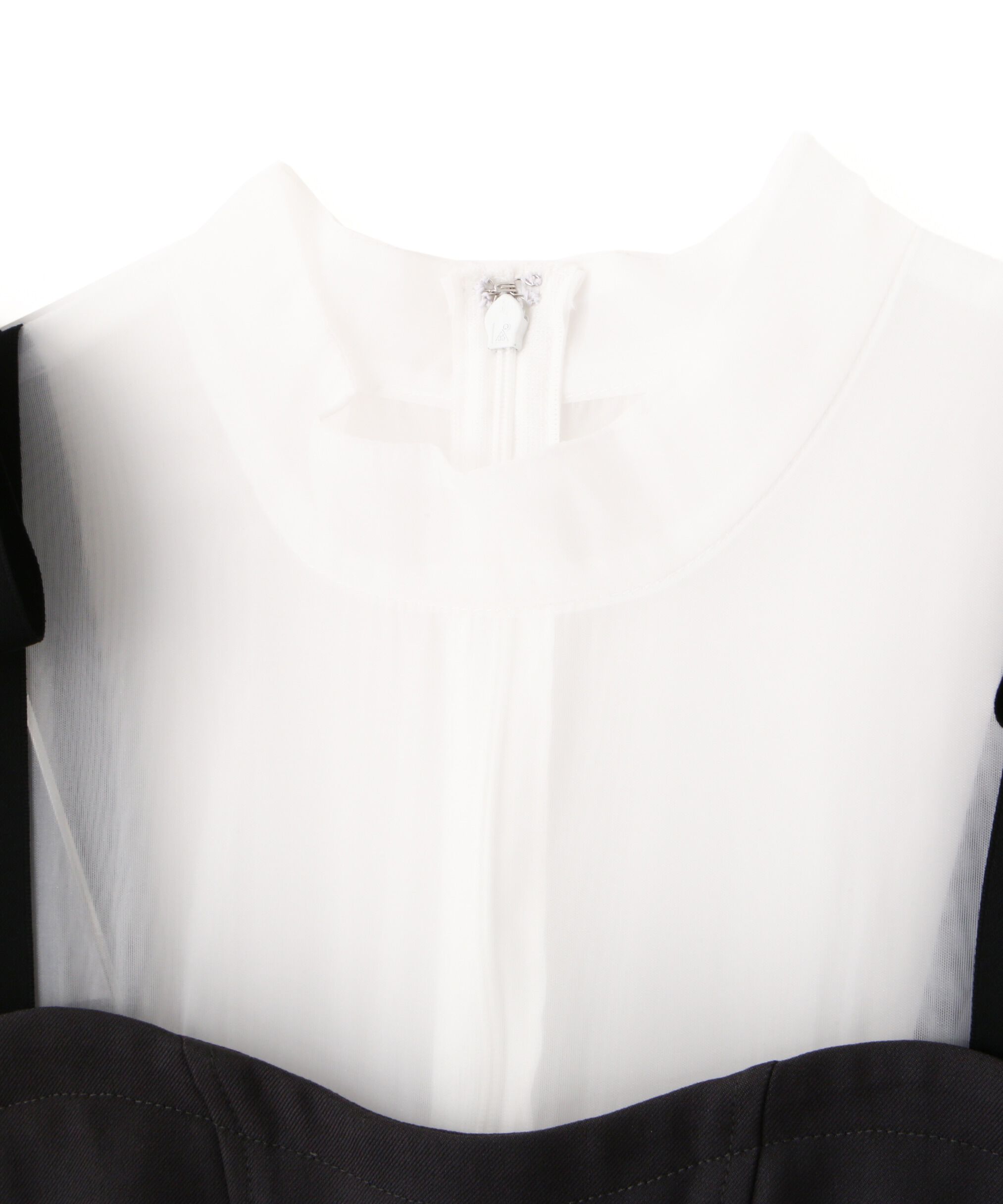  「肩リボンドッキングサロペット」|ワンピース|