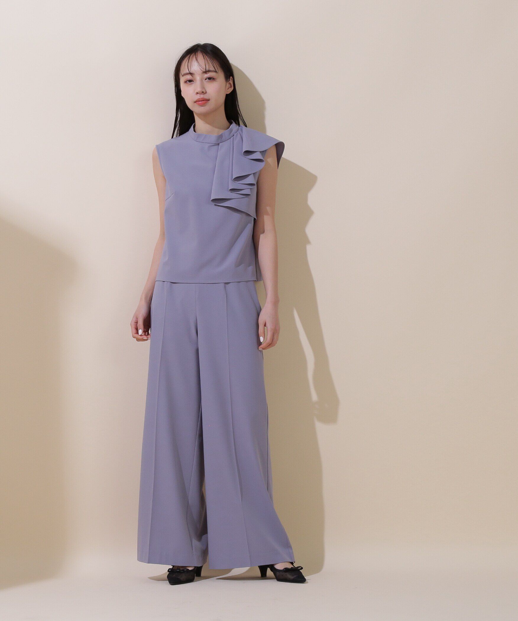  「アシメラッフルセットアップ」|ワンピース|