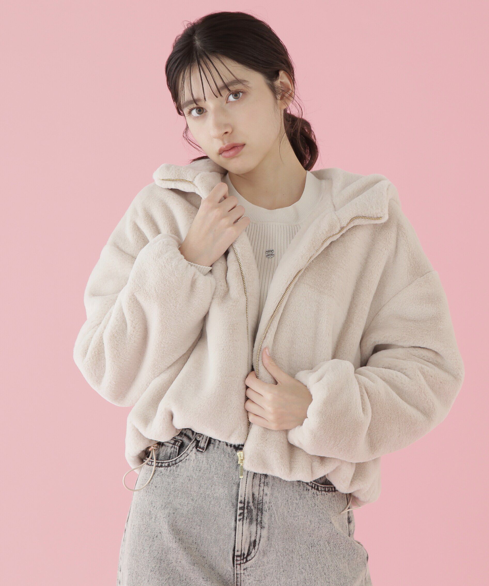  「フェイクファーフーディー」|その他|