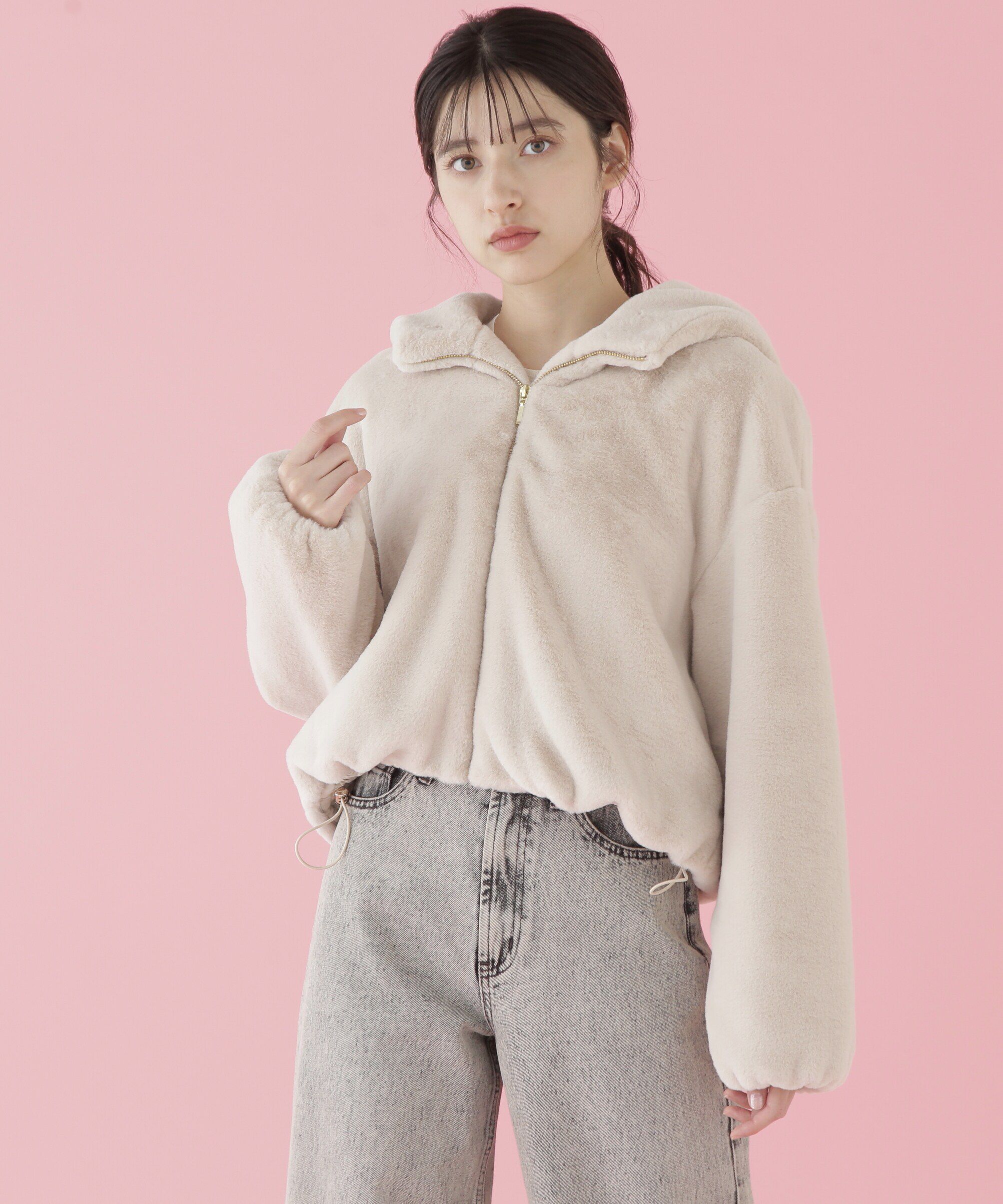  「フェイクファーフーディー」|その他|