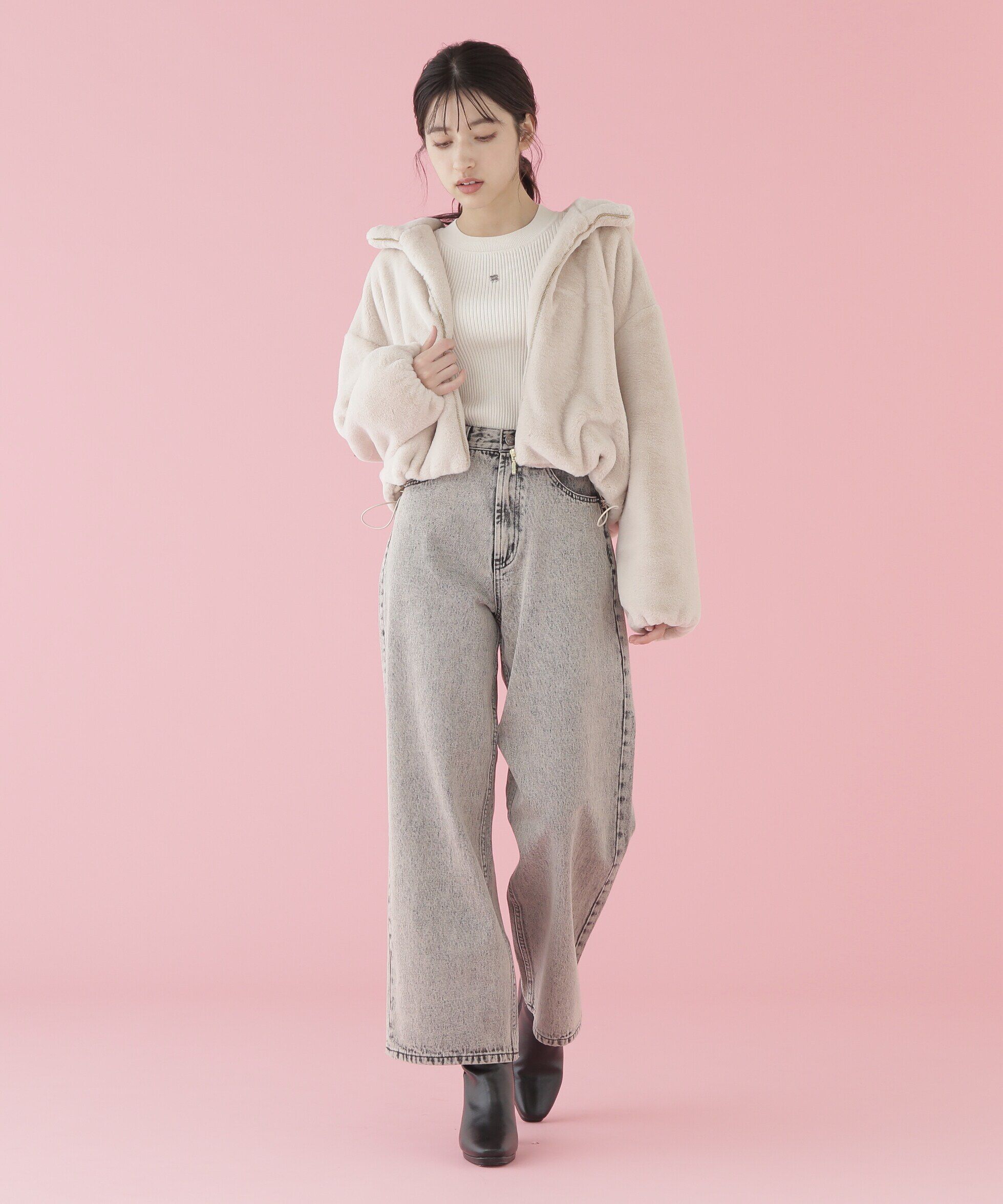  「フェイクファーフーディー」|その他|