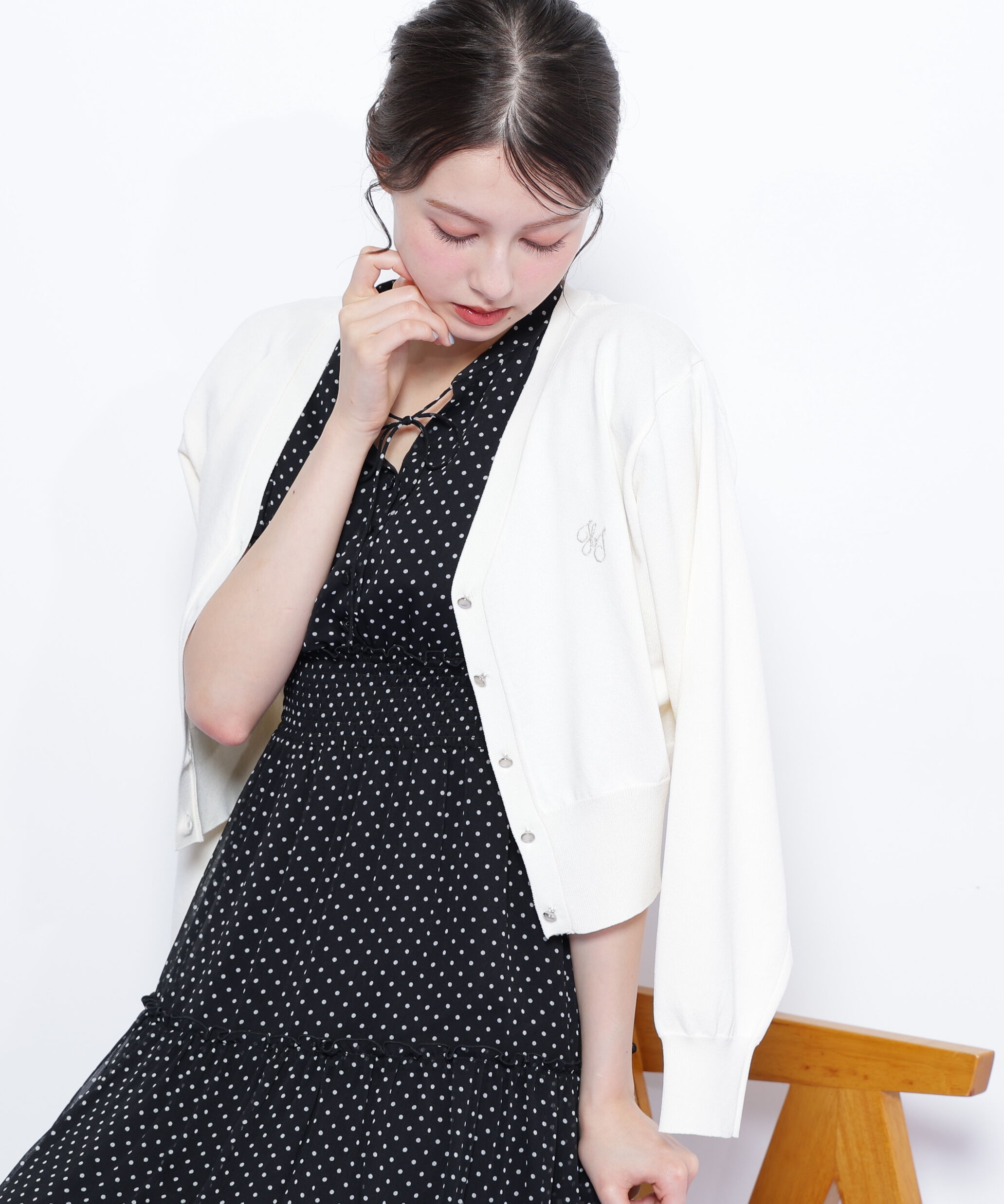  「UV＆ウォッシャブルカーディガン」|ニット・セーター|