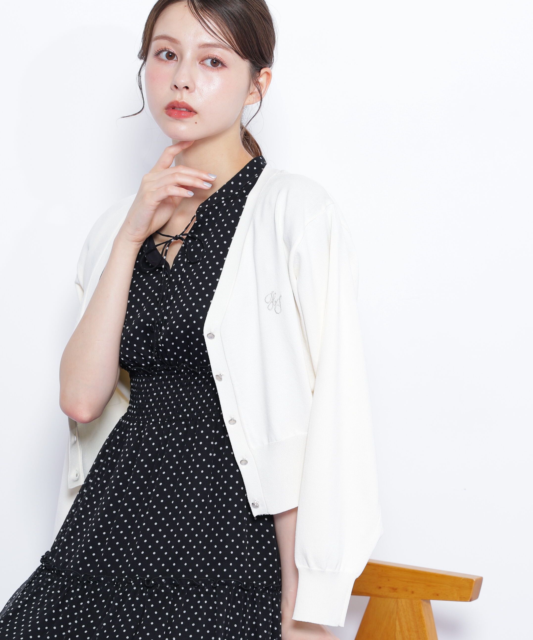  「UV＆ウォッシャブルカーディガン」|ニット・セーター|