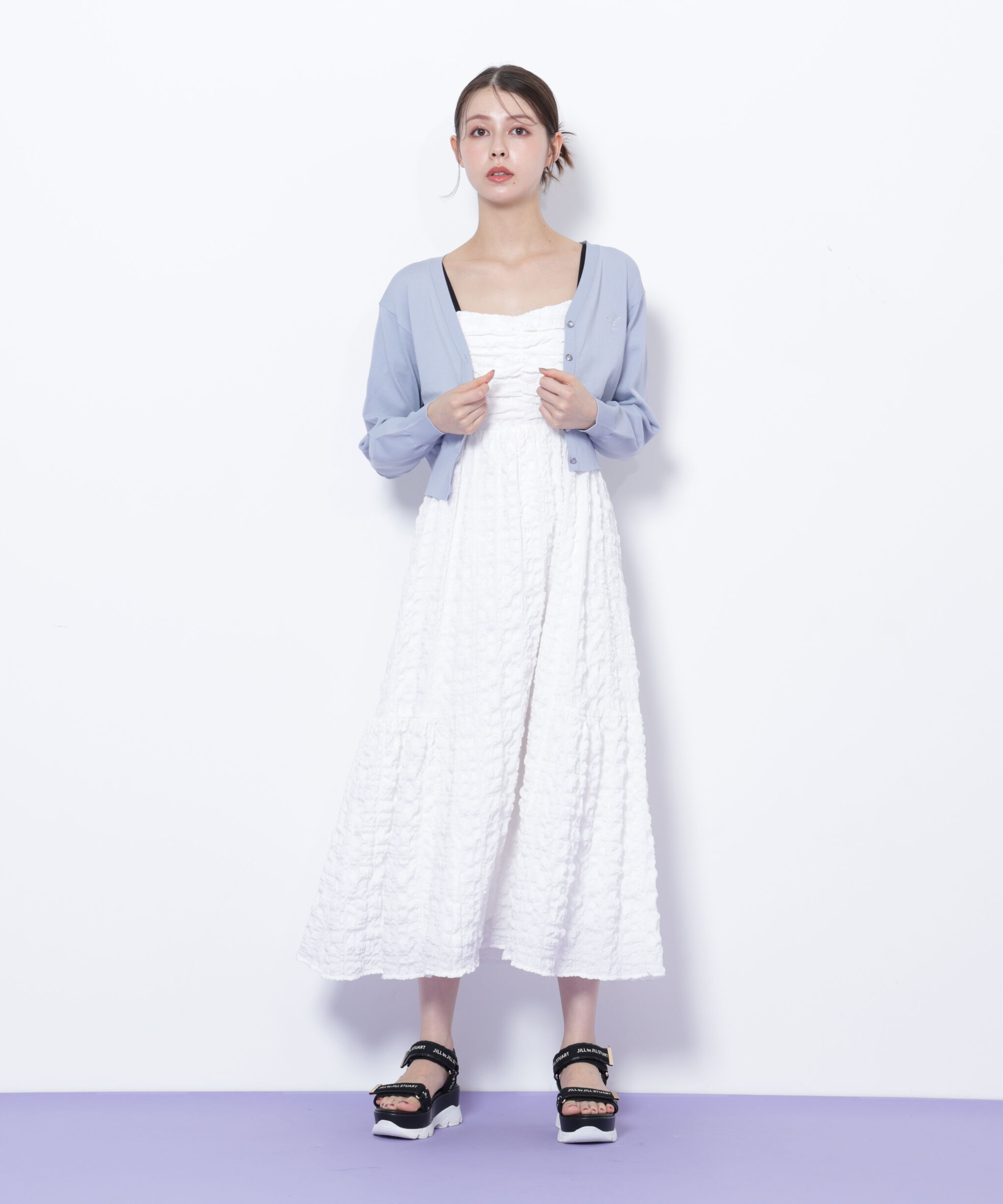  「UV＆ウォッシャブルカーディガン」|ニット・セーター|