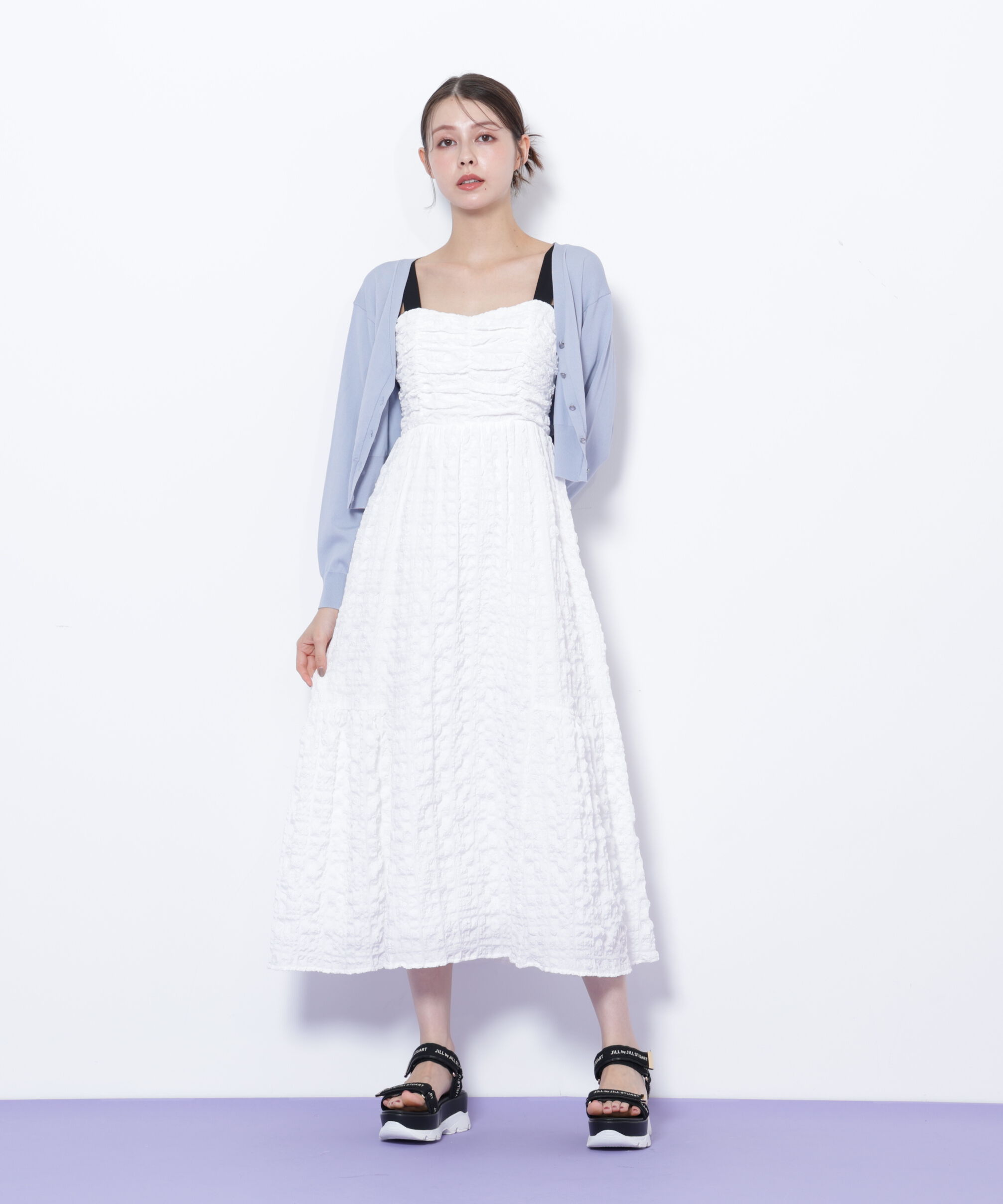  「UV＆ウォッシャブルカーディガン」|ニット・セーター|