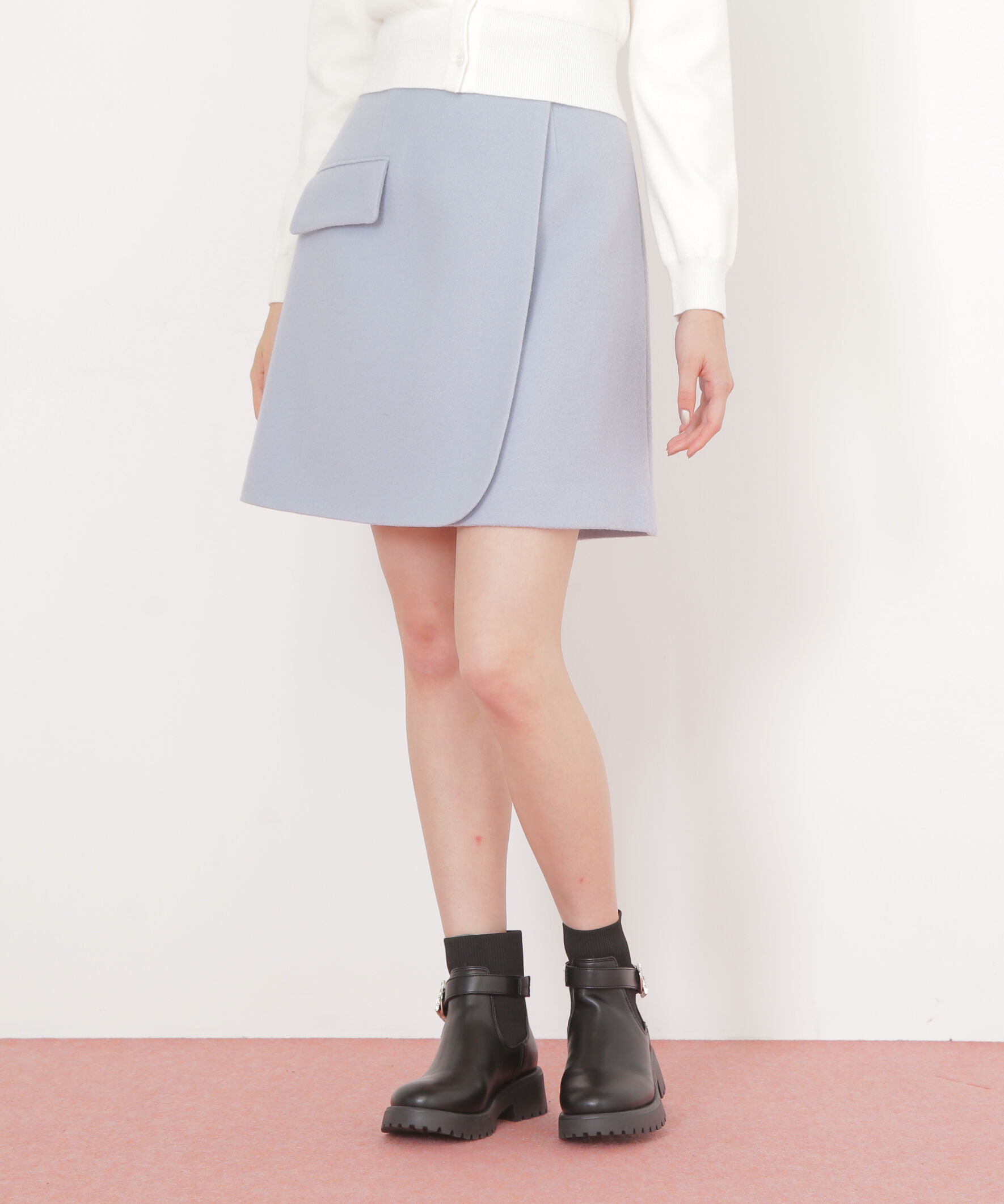  「ラップミニスカート」|スカート|