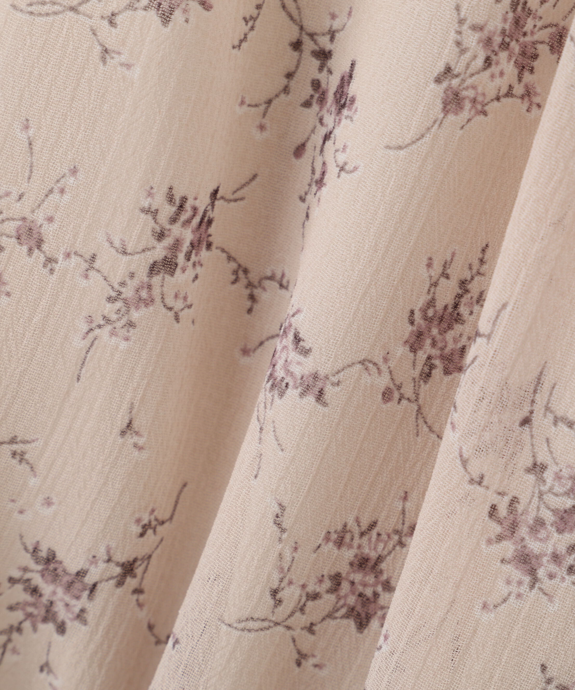  「小花柄ボウタイワンピース」|ワンピース|