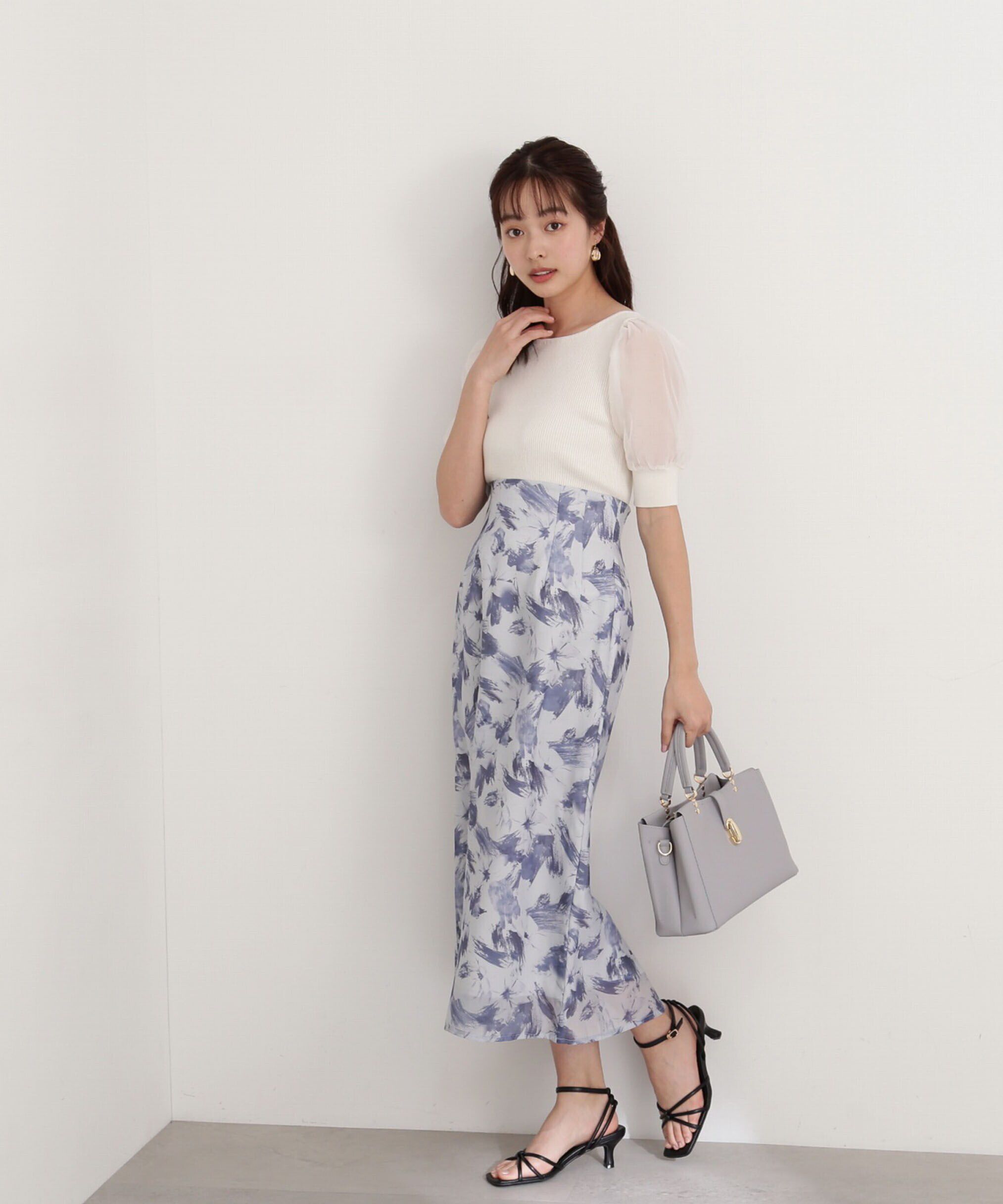 PROPORTION BODY DRESSING「シアーパフニット」|ニット・セーター|