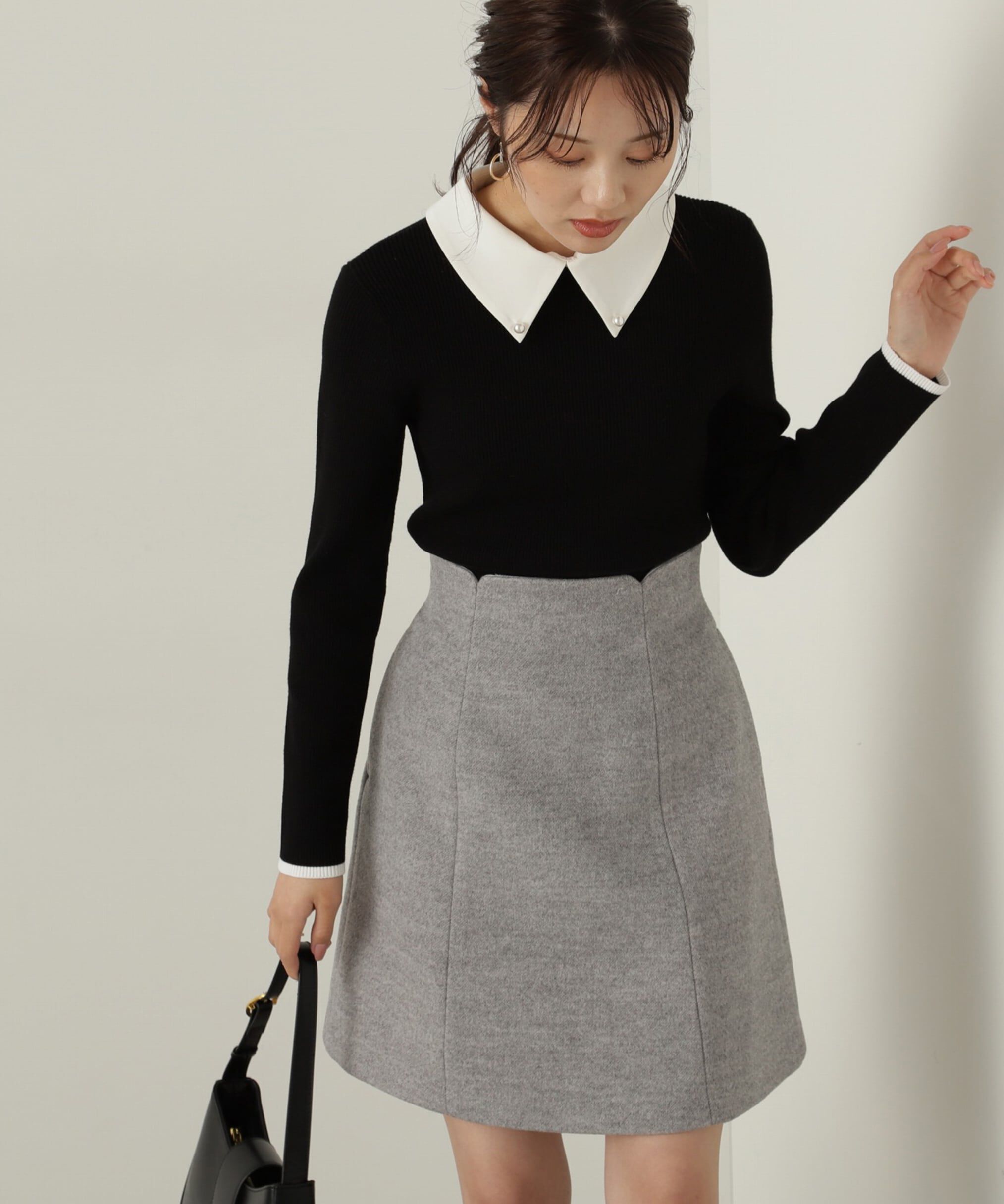 PROPORTION BODY DRESSING「ハイウエストミニスカート」|スカート|