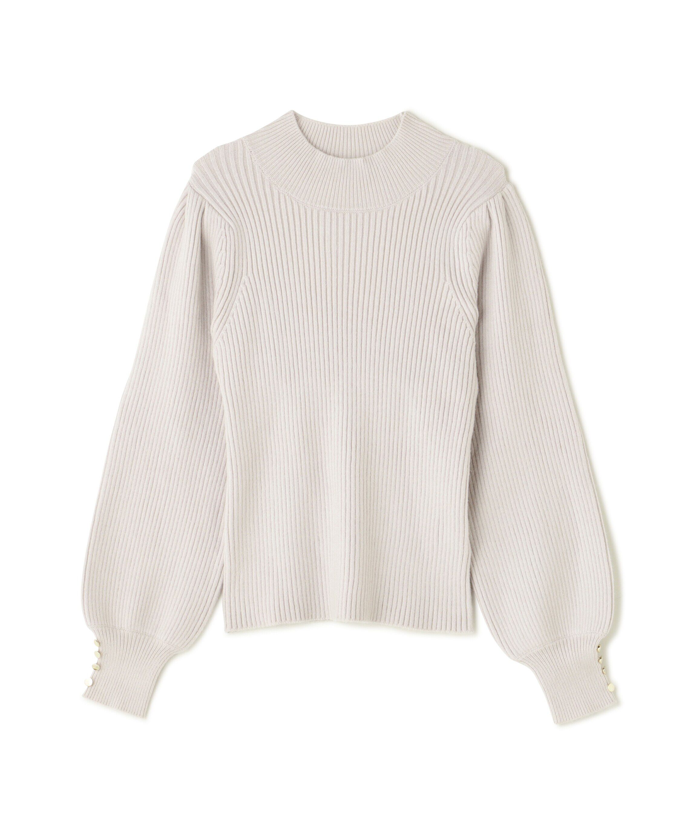 PROPORTION BODY DRESSING「ハイネックボリュームスリーブニット」|ニット・セーター|