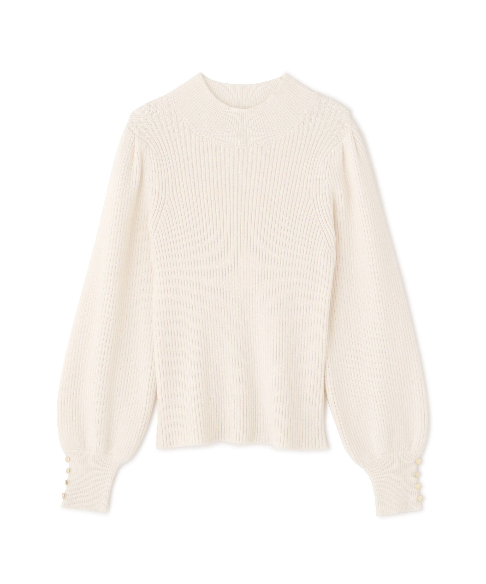 PROPORTION BODY DRESSING「ハイネックボリュームスリーブニット」|ニット・セーター|