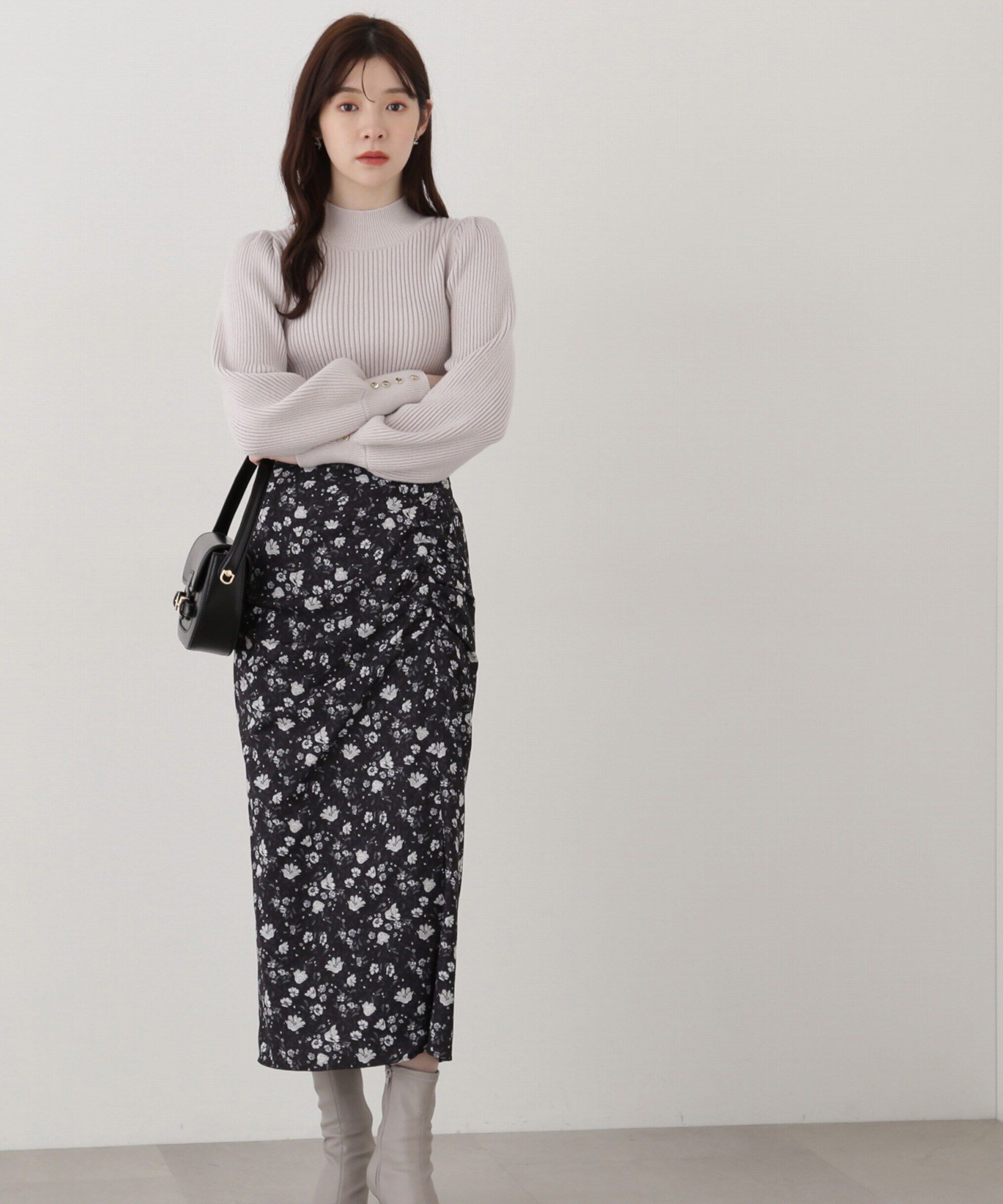 PROPORTION BODY DRESSING「フラワープリントスカート」|スカート|