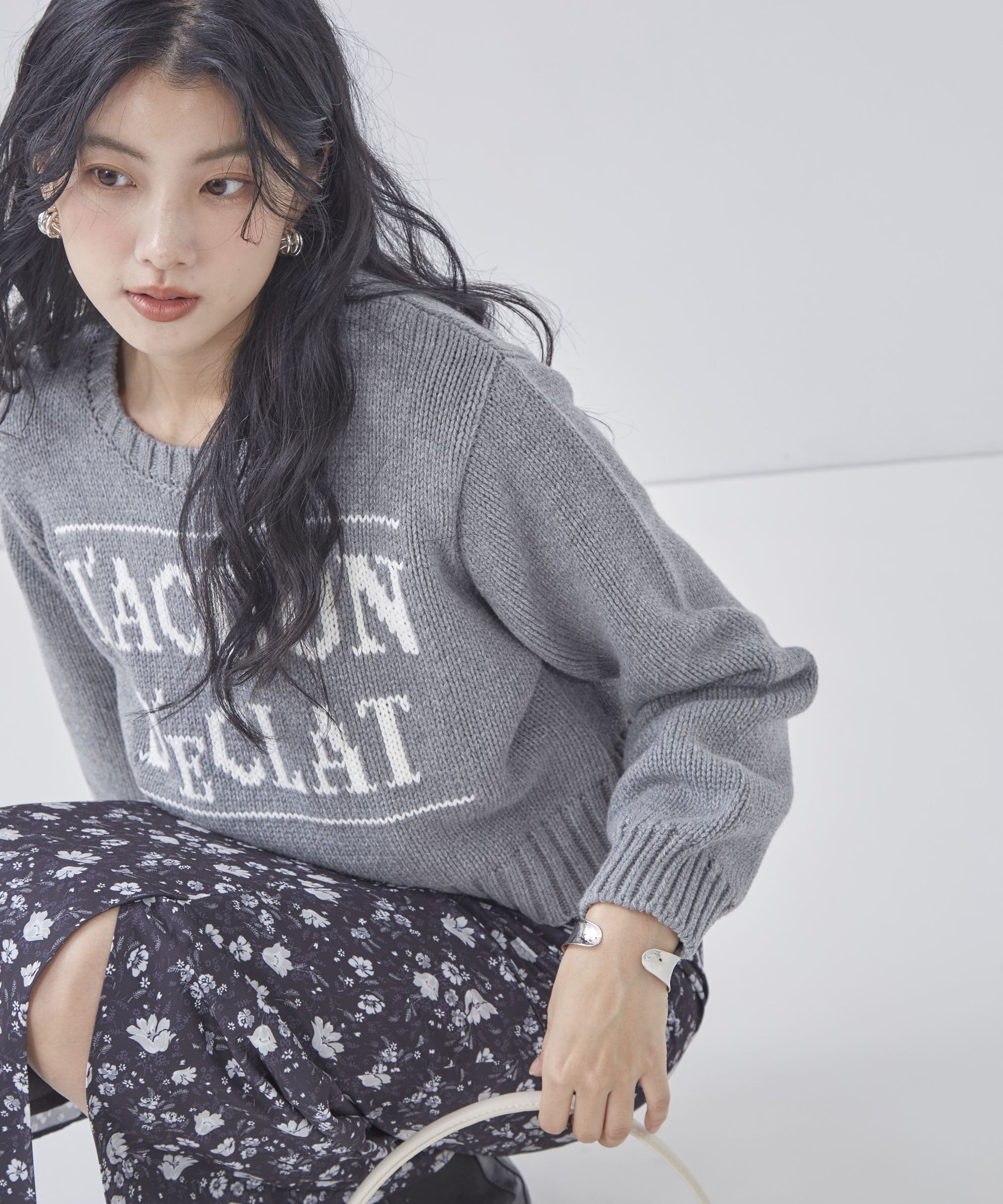 PROPORTION BODY DRESSING「フラワープリントスカート」|スカート|